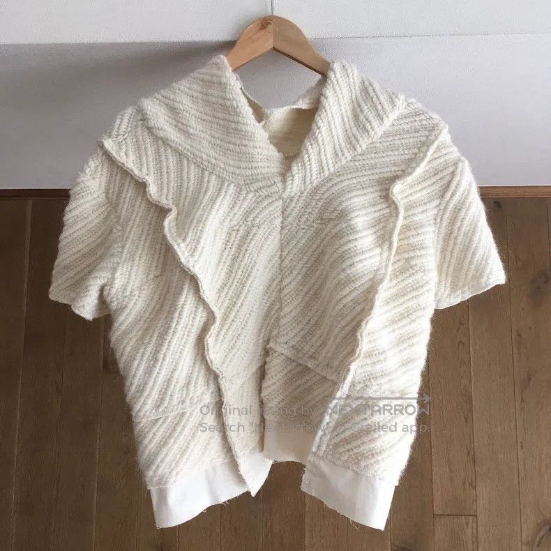 Comme des Garcons Comme des Garcons Knitted short-sleeve top Size S / US 4 / IT 40 - 1 Thumbnail