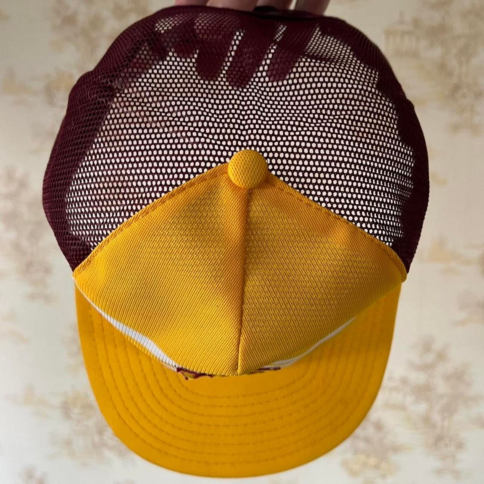 Vintage 80s USC Trojans Trucker Hat | Mesh Snapback | Size L Size ONE SIZE - 6 Thumbnail