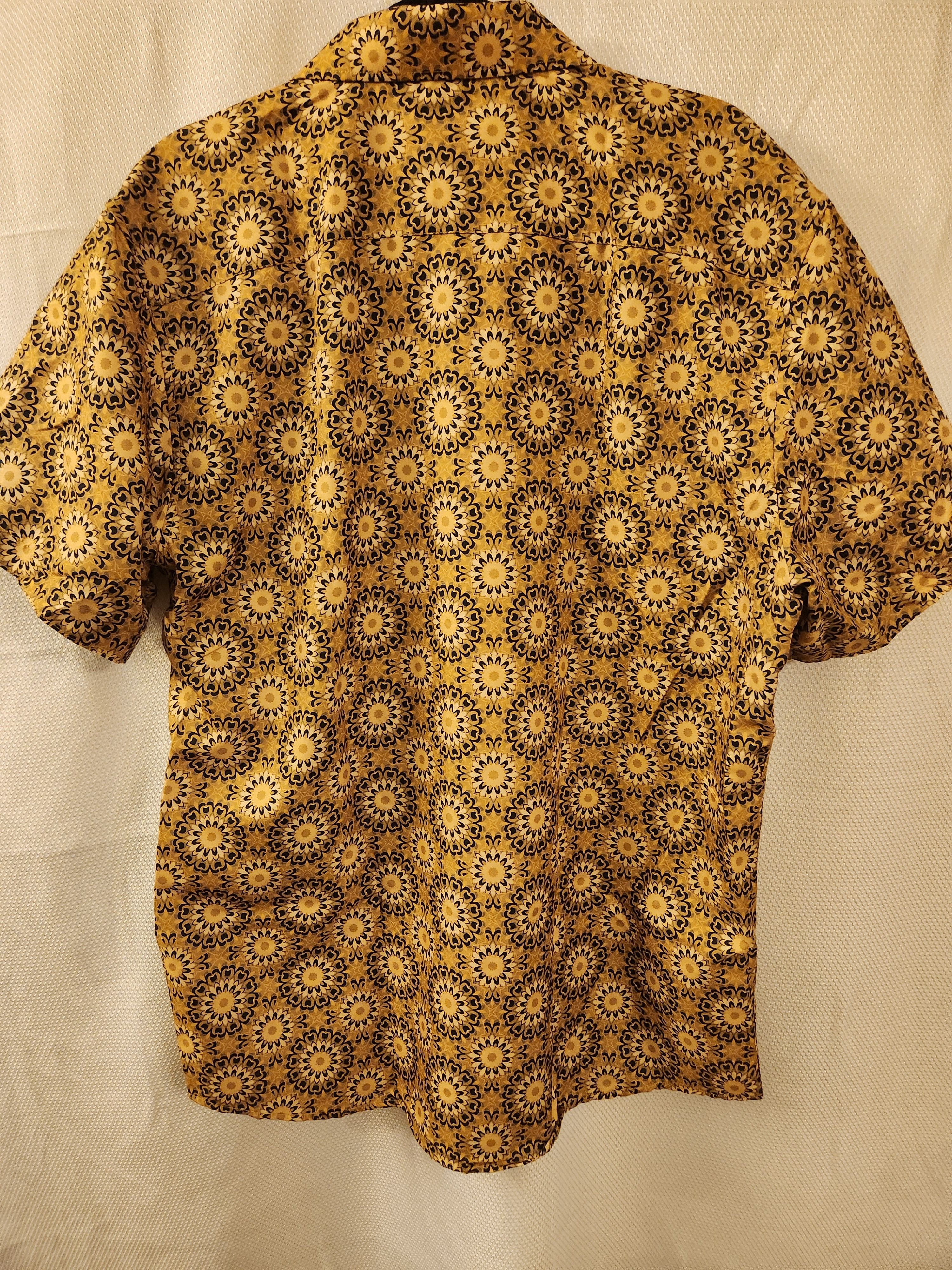 The Silver Stone Men's Cotton Blend Button Floral SS Shirt Sz XXXL Size US XXL / EU 58 / 5 - 2 Thumbnail