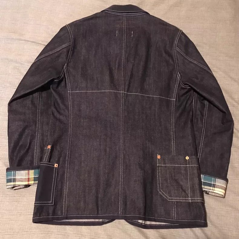 Junya Watanabe Junya watanabe Denim stitched jacket Size US S / EU 44-46 / 1 - 2 Thumbnail