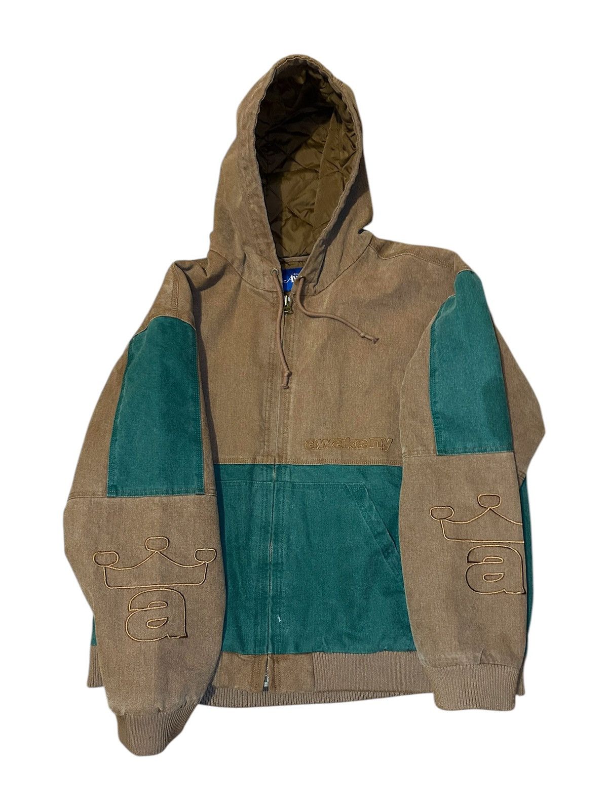 Awake NY Contrast Canvas Work Jacket Size US XL / EU 56 / 4 - 1 Thumbnail