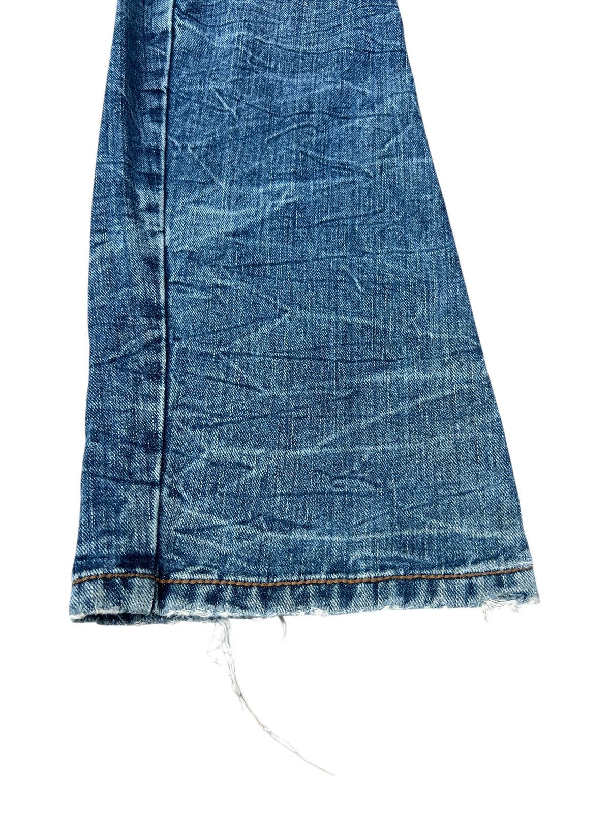 semanticdesign Rattle Trap Made in Japan Tartan Patchwork Denim Jeans Size US 32 / EU 48 - 10 Thumbnail