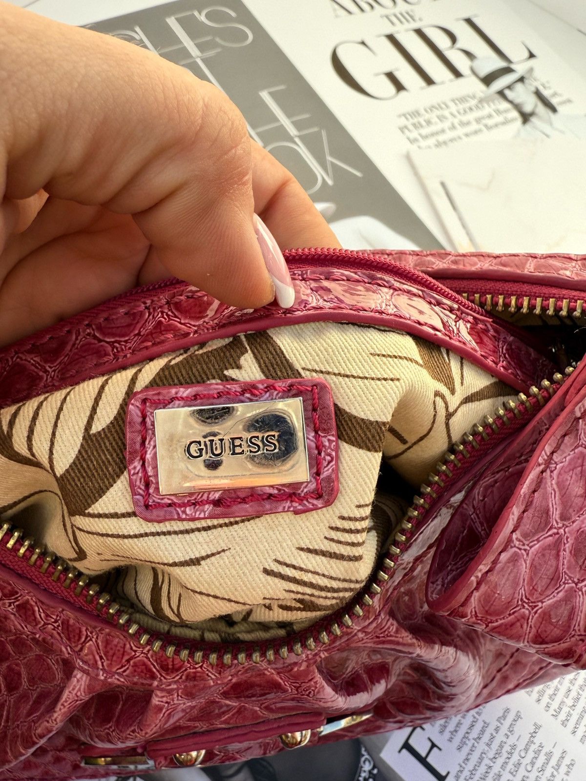 Guess Pink vintage Guess bag Size ONE SIZE - 14 Thumbnail