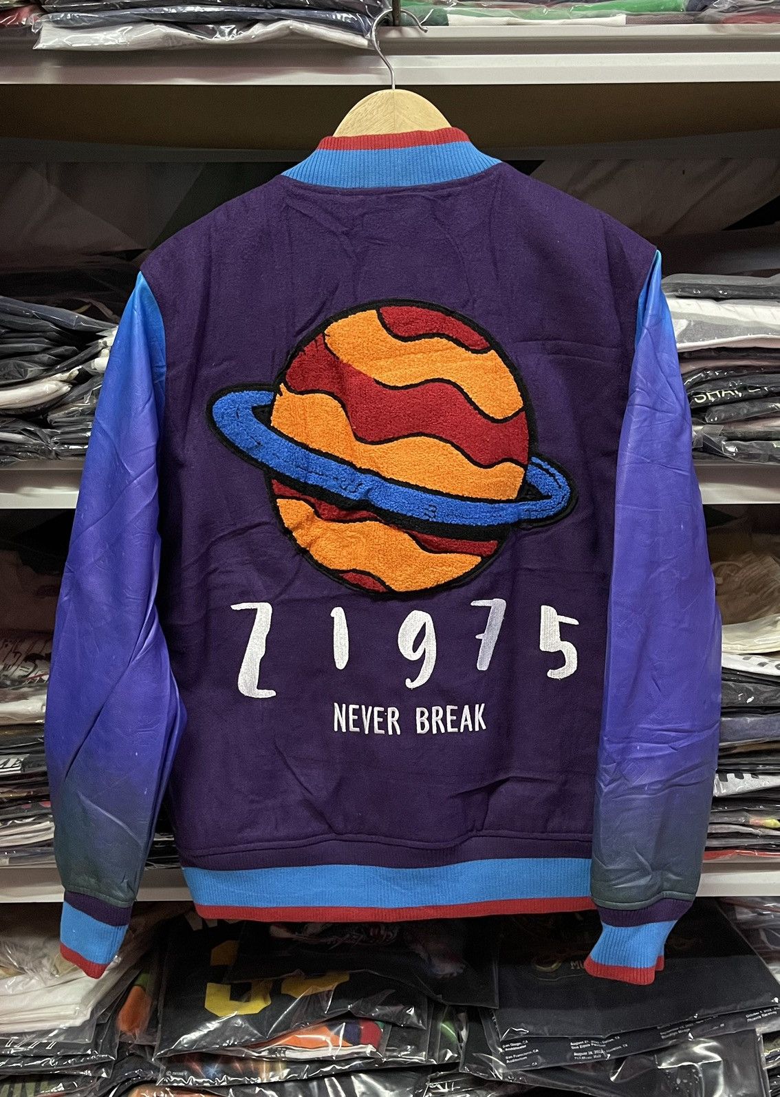 Zara Zara Varsity Jacket " Exploring The Absence"🔥🔥🔥 Size US S / EU 44-46 / 1 - 12 Thumbnail