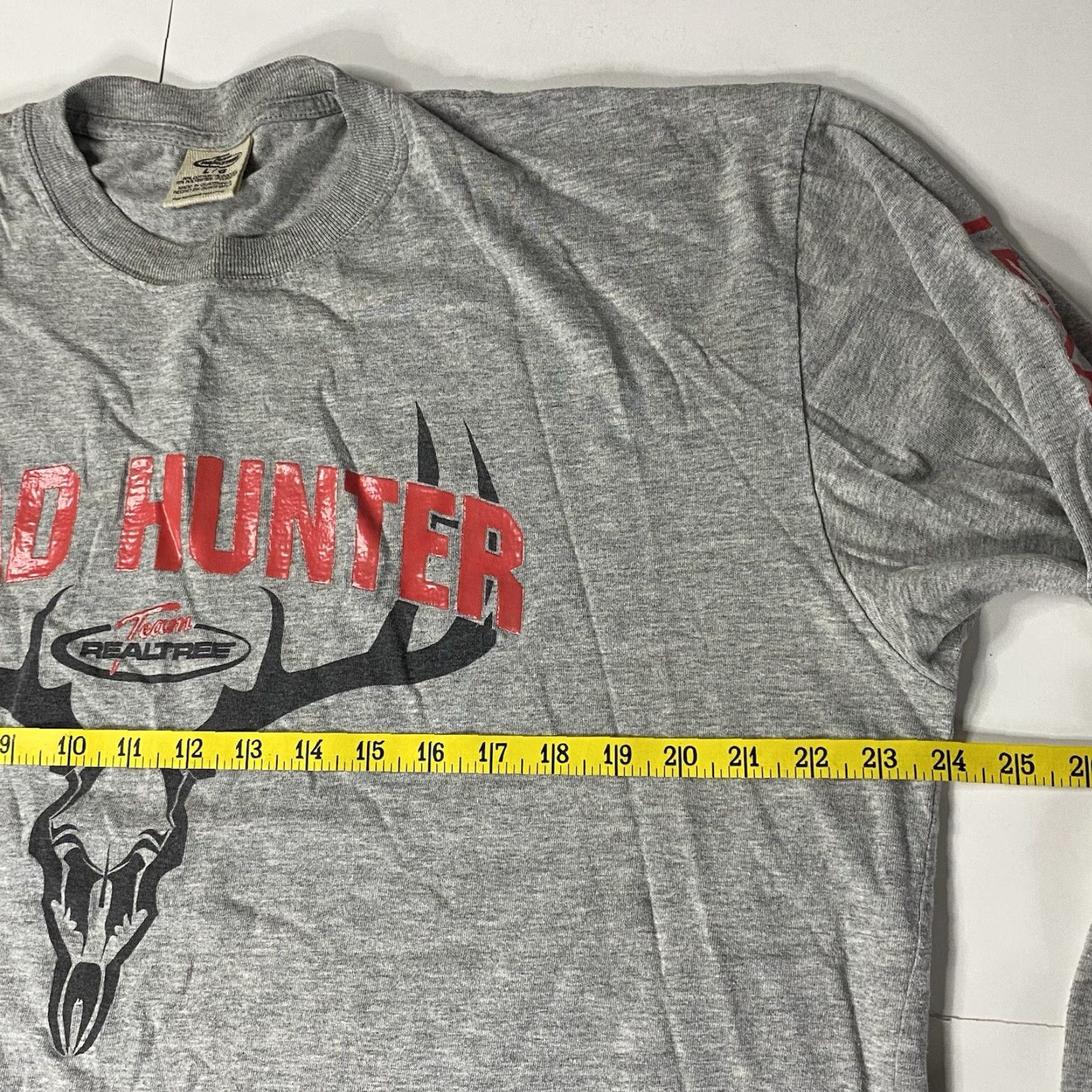 Realtree VINTAGE Realtree Xtra Long Sleeve T-Shirt Men Gray L Head Hunter Hunting Shirt 90s 2000s Mens Size US L / EU 52-54 / 3 - 5 Thumbnail