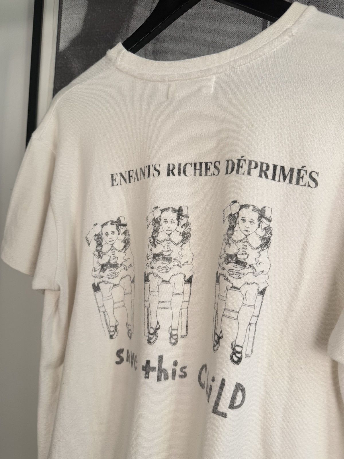 Enfants Riches Deprimes 🚭OG ERD GRAIL🚭 SPRING/SUMMER 2019 "SAVE THIS CHILD" SHIRT Size US L / EU 52-54 / 3 - 12 Thumbnail