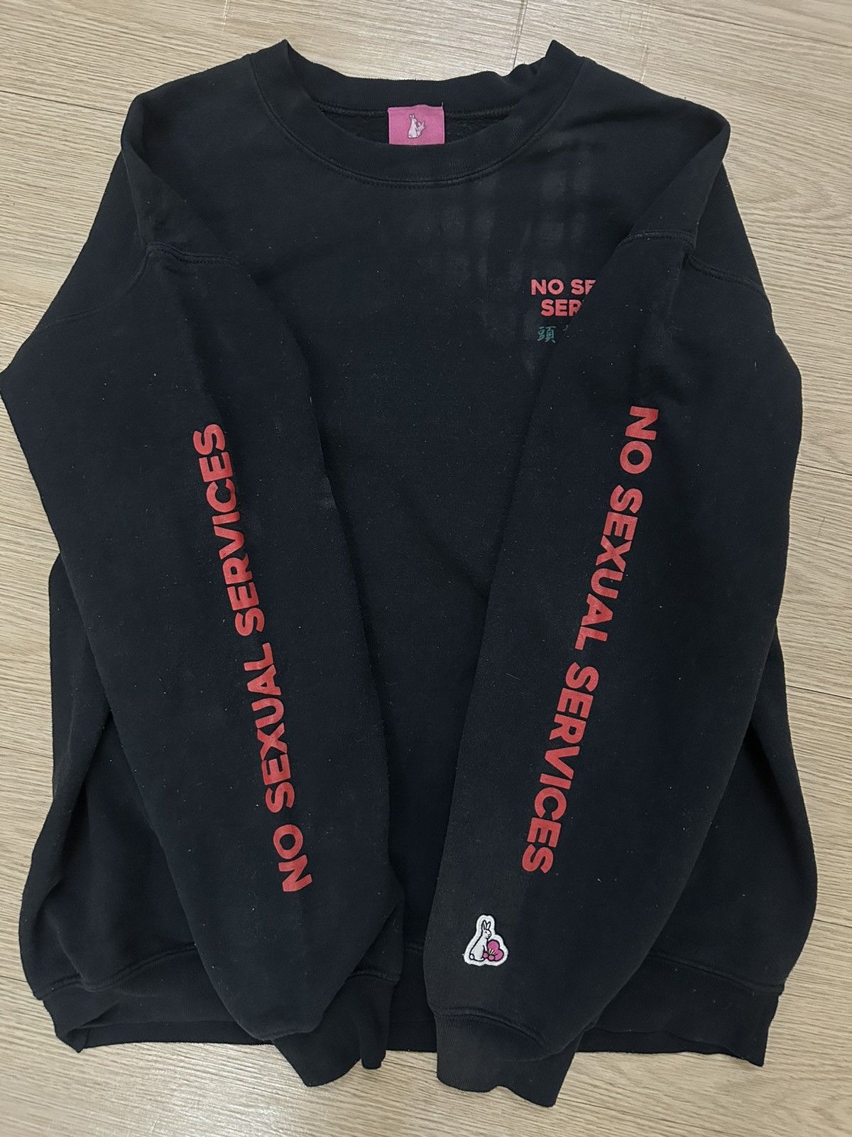 Beauty Beast × FR2 Rare FR2 Fucking Rabbits No Sexual Services Sweatshirt Size US M / EU 48-50 / 2 - 11 Thumbnail