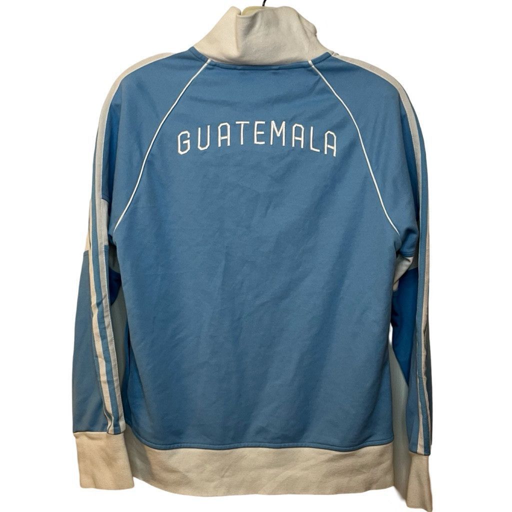 Adidas × Vintage Vtg Y2K Adidas Guatemala Soccer Track Jacket Womens Size L Size L / US 10 / IT 46 - 4 Thumbnail