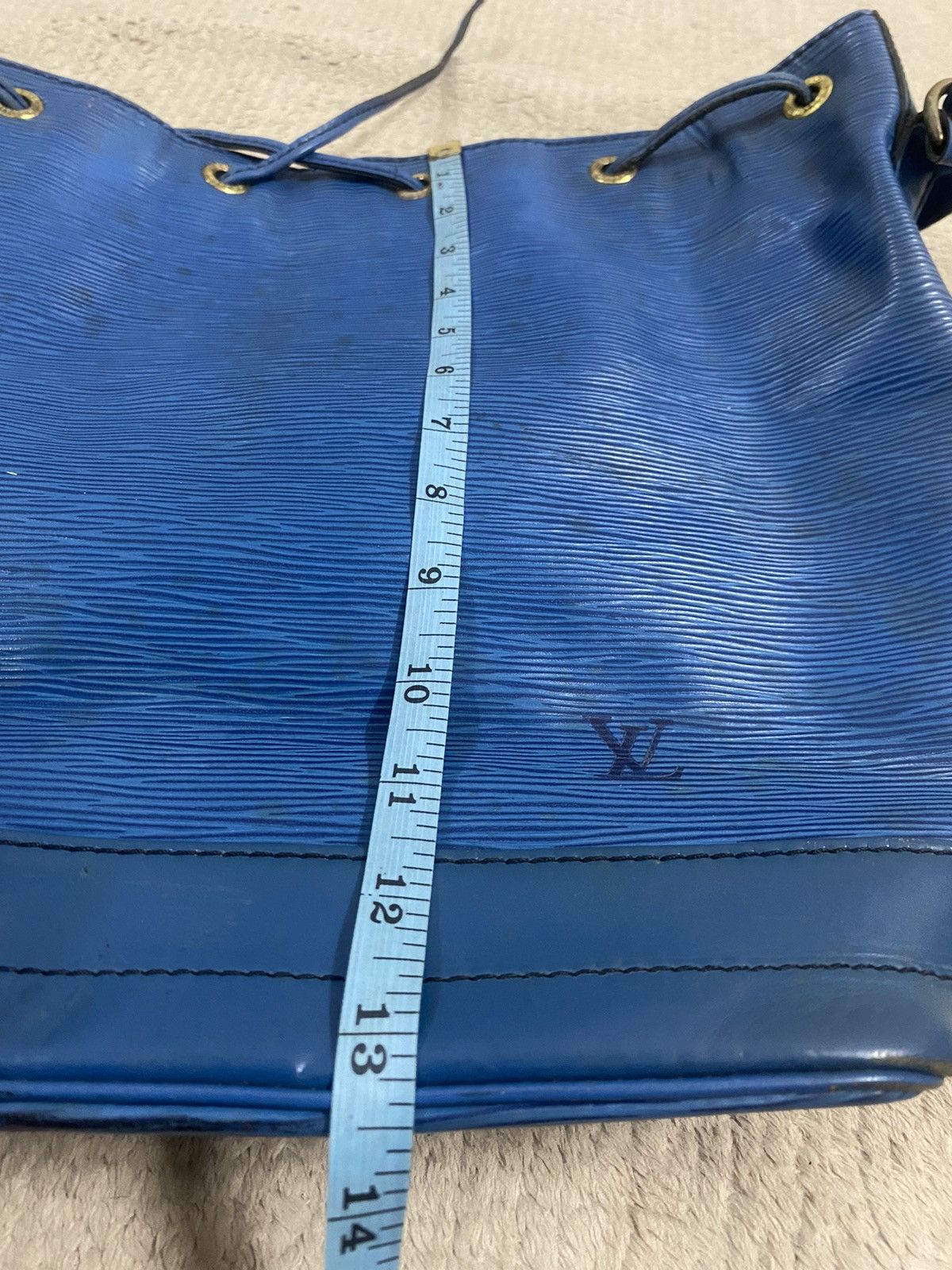 Louis Vuitton Louis Vuitton Blue Epi Bucket Size ONE SIZE - 19 Thumbnail
