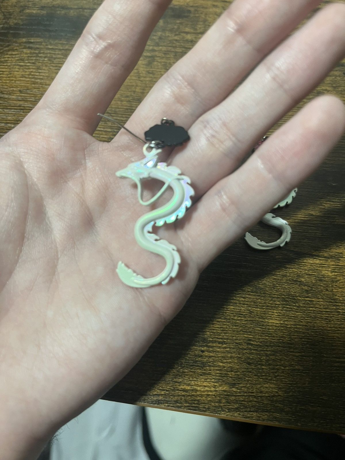 Other White dragon haku spirited away earrings Size ONE SIZE - 3 Thumbnail
