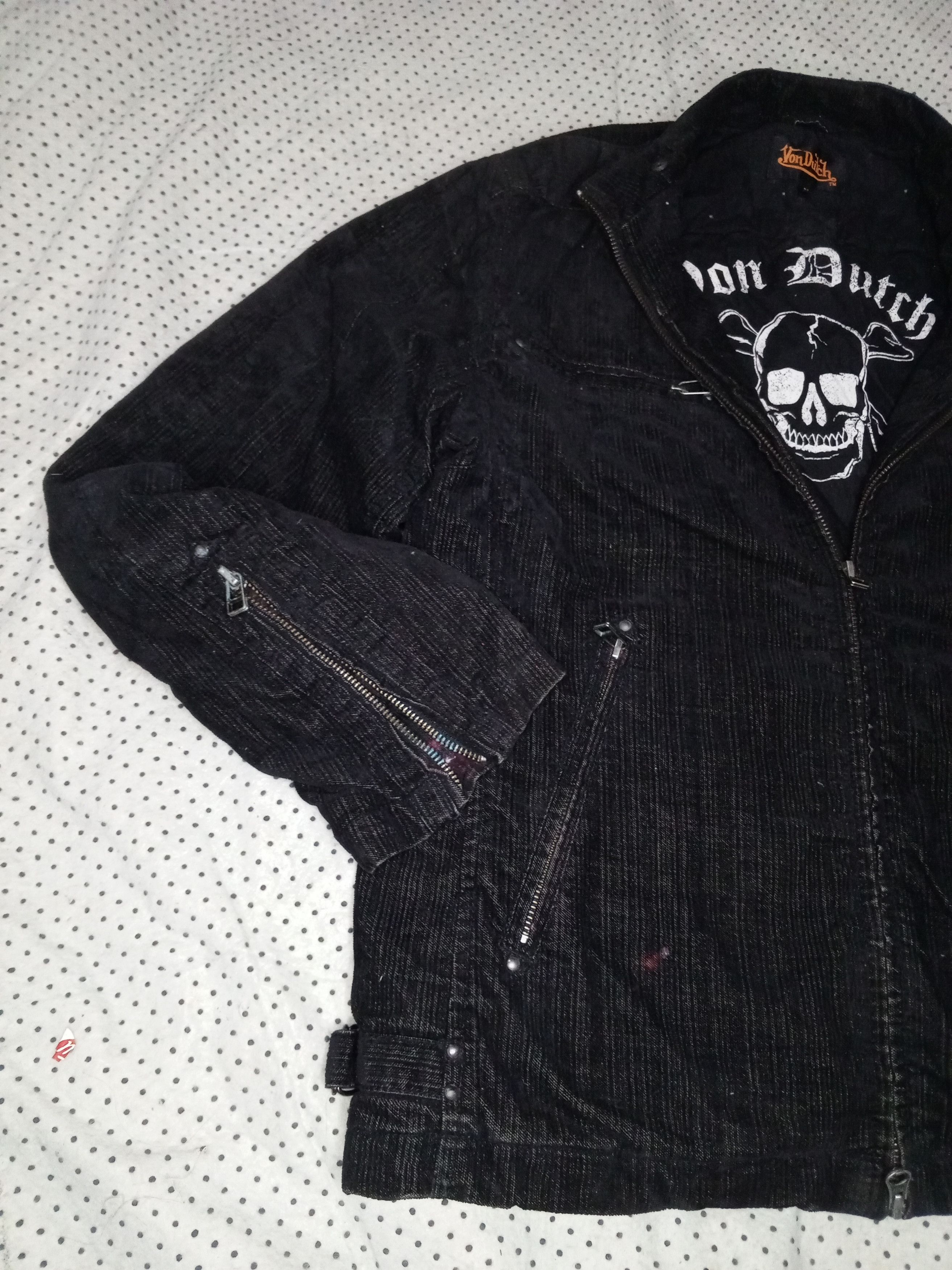 Von Dutch ‼️FREE SHIPPING ‼️VON DUTCH JACKET CORDUROY Size US L / EU 52-54 / 3 - 2 Thumbnail