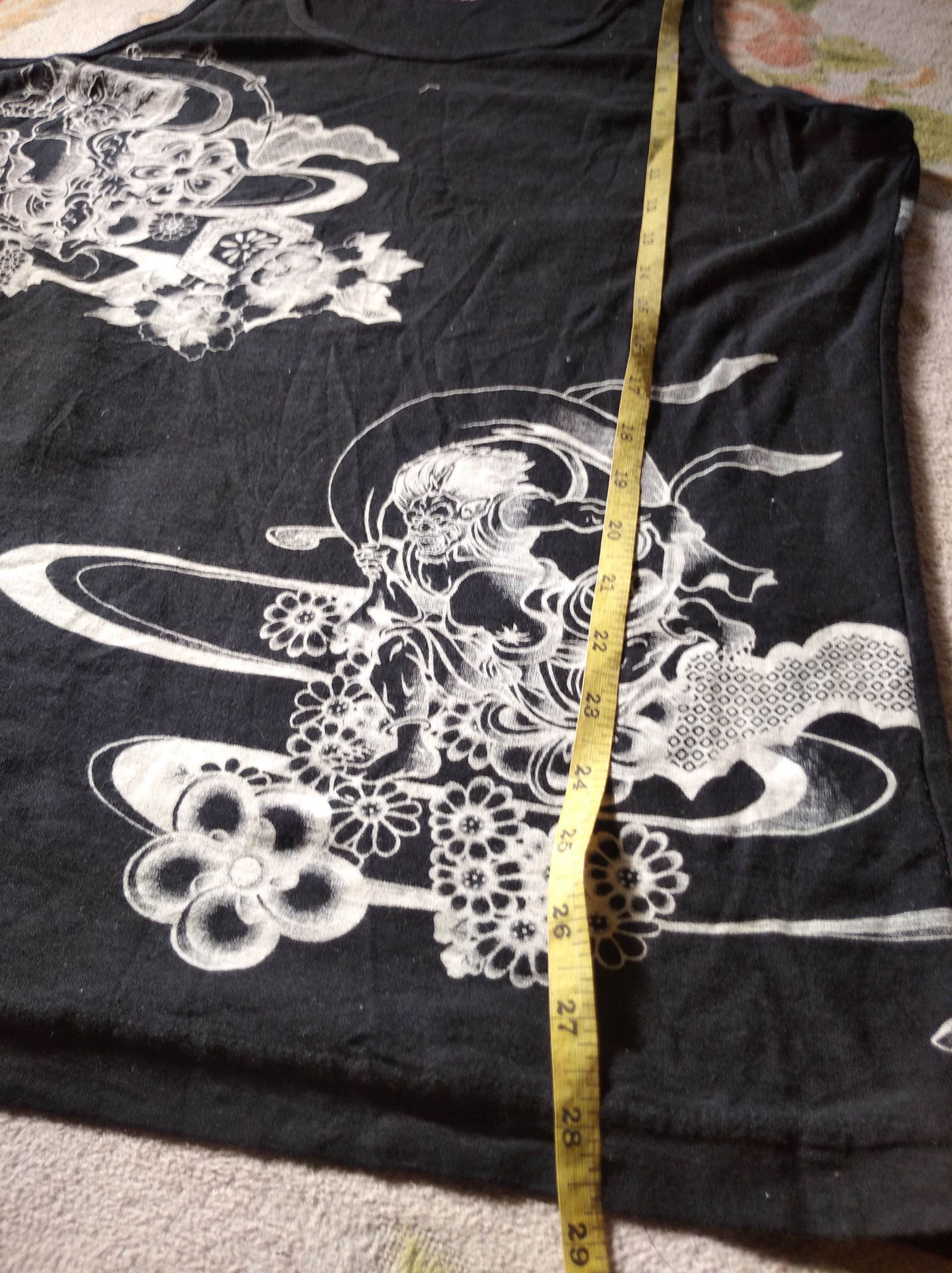 Karakuri sukajan ambroided tank top shirt