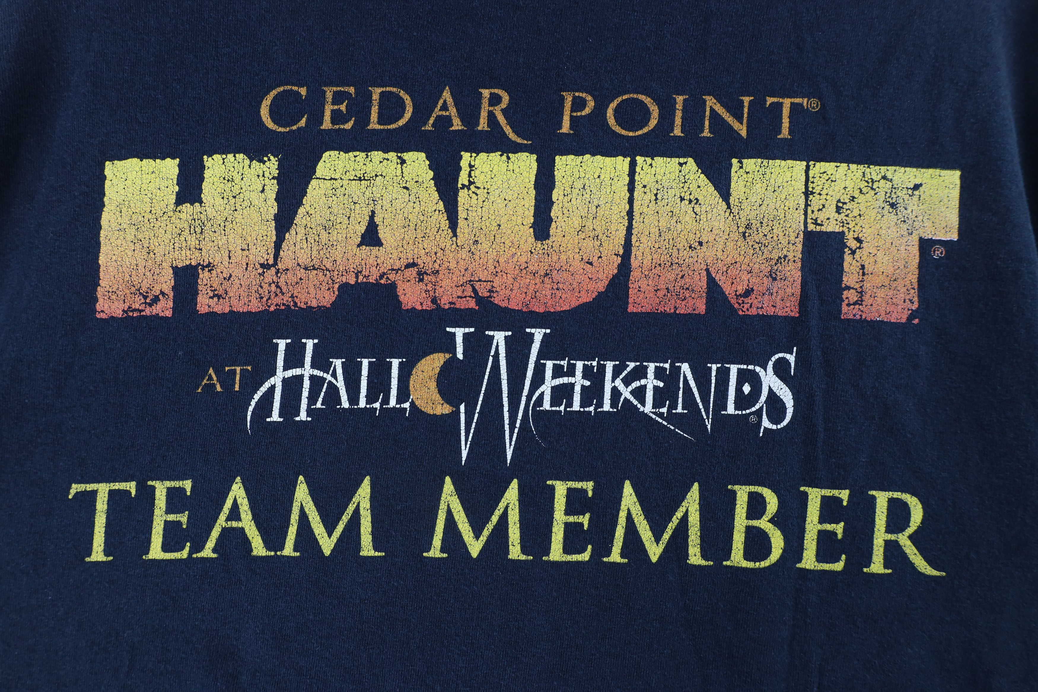 Vintage Vintage Y2K Point HalloWeekends Team Member T-Shirt Black Size US L / EU 52-54 / 3 - 9 Thumbnail