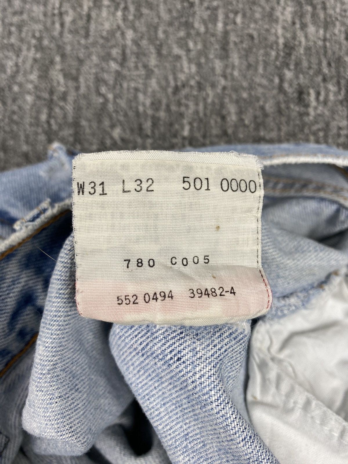 Levi's × Vintage Vintage Levis 501xx Usa Size US 28 / EU 44 - 14 Thumbnail