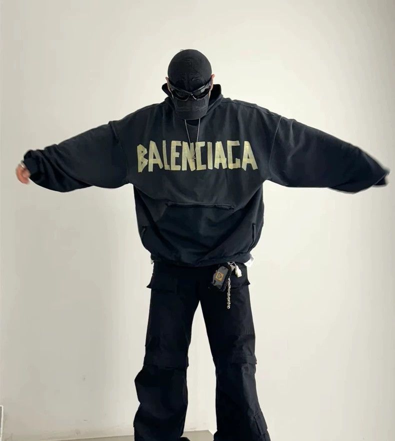 Balenciaga Balenciaga size M Flared Cargo horn overalls Size US 27 - 7 Thumbnail