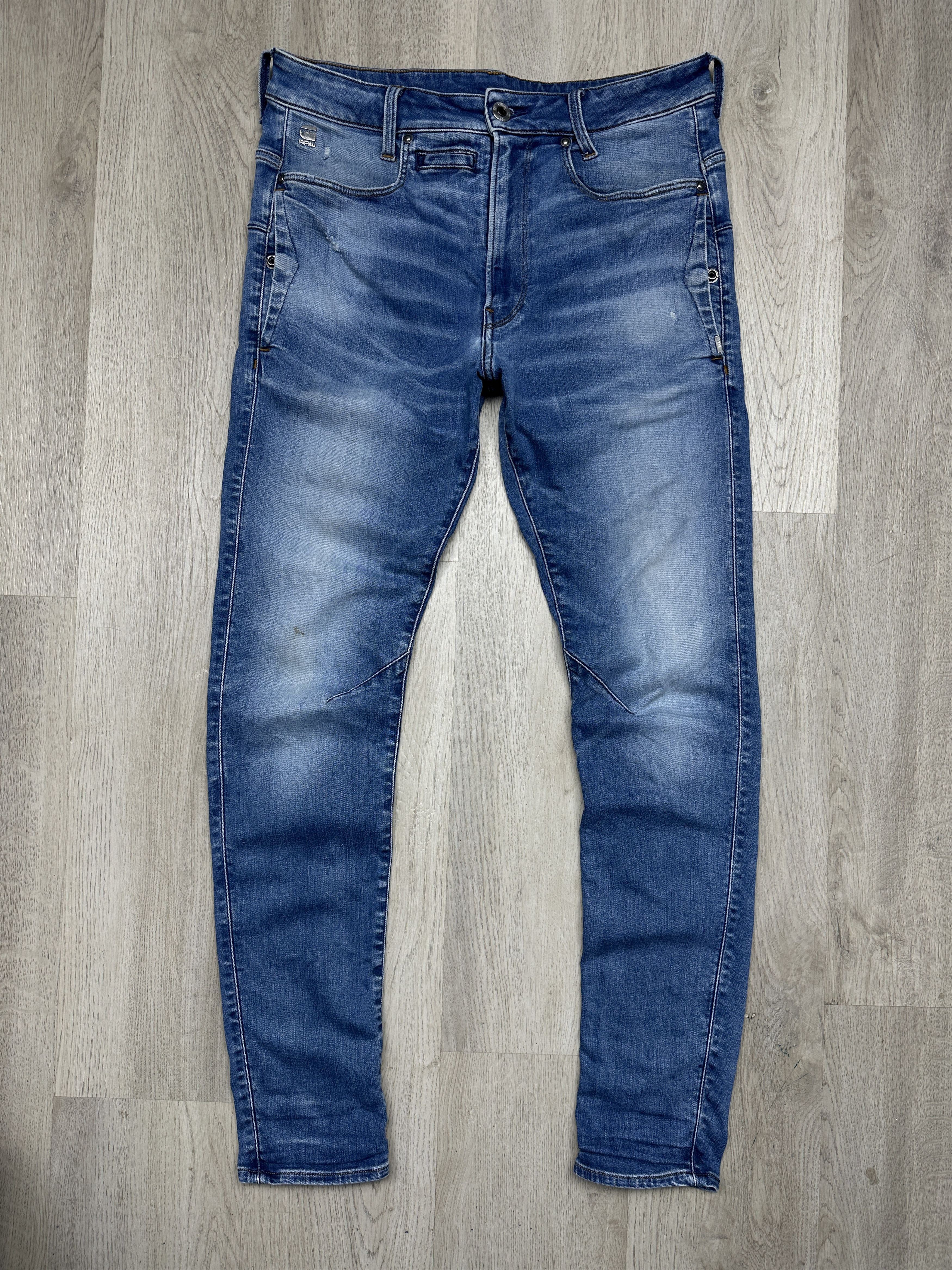 G-Star G Star Raw Mens D-Staq 3D Slim Denim Pants Jeans Size US 32 / EU 48 - 1 Thumbnail