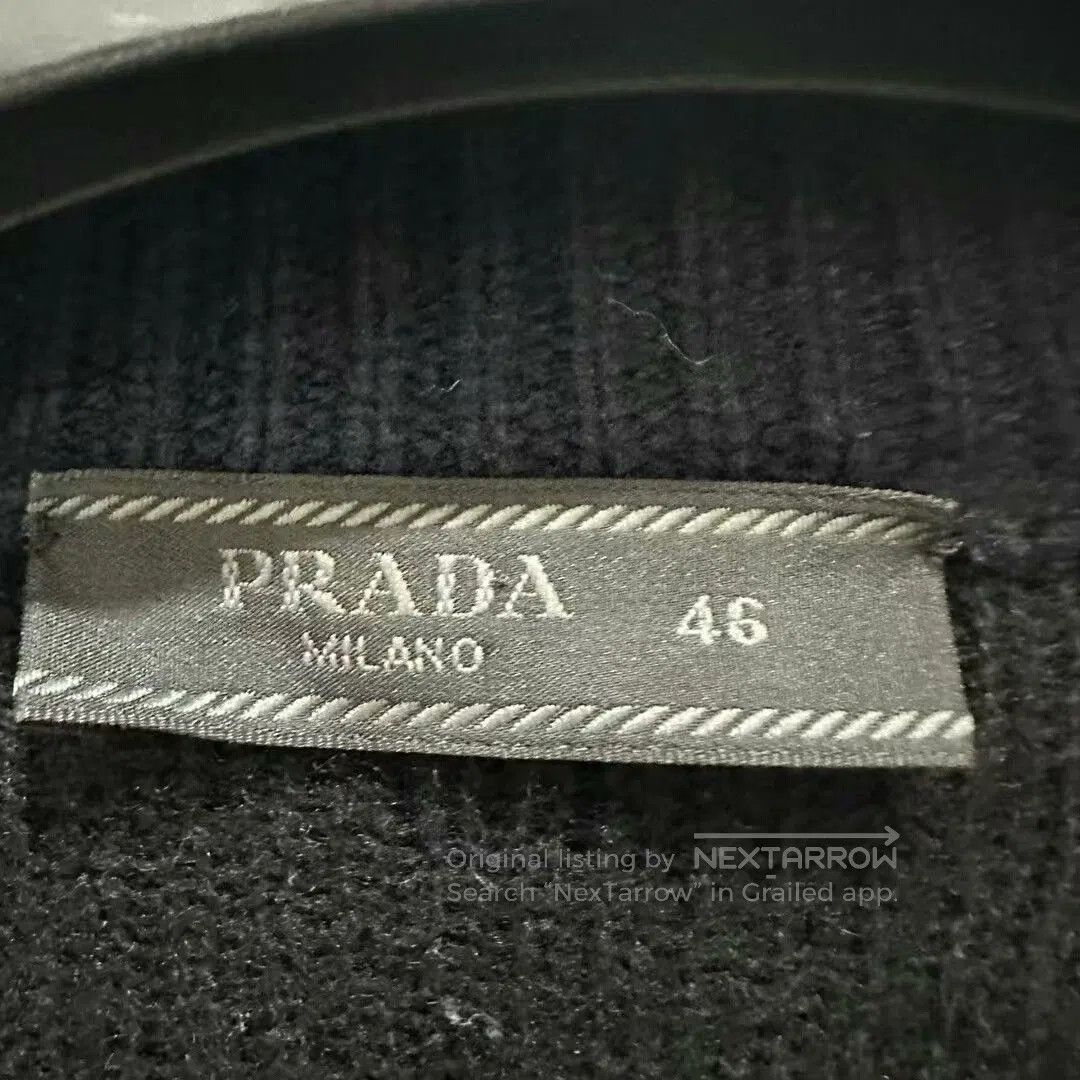 Prada prada triangle logo cardigan sweater. Size US L / EU 52-54 / 3 - 4 Thumbnail