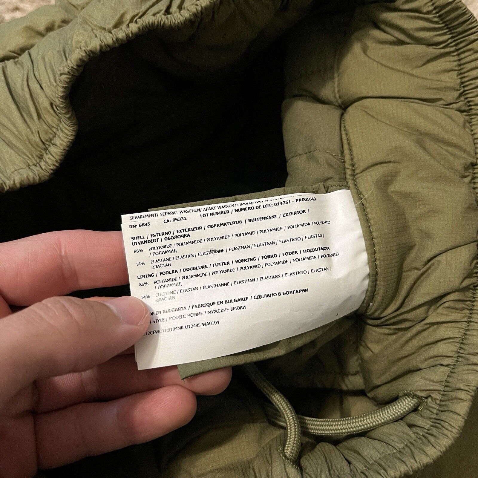 Aime Leon Dore × Woolrich Woolen Mills NEW Terrain FW21 Duck Down Puffer Quilted Pants Small Size US 30 / EU 46 - 5 Thumbnail