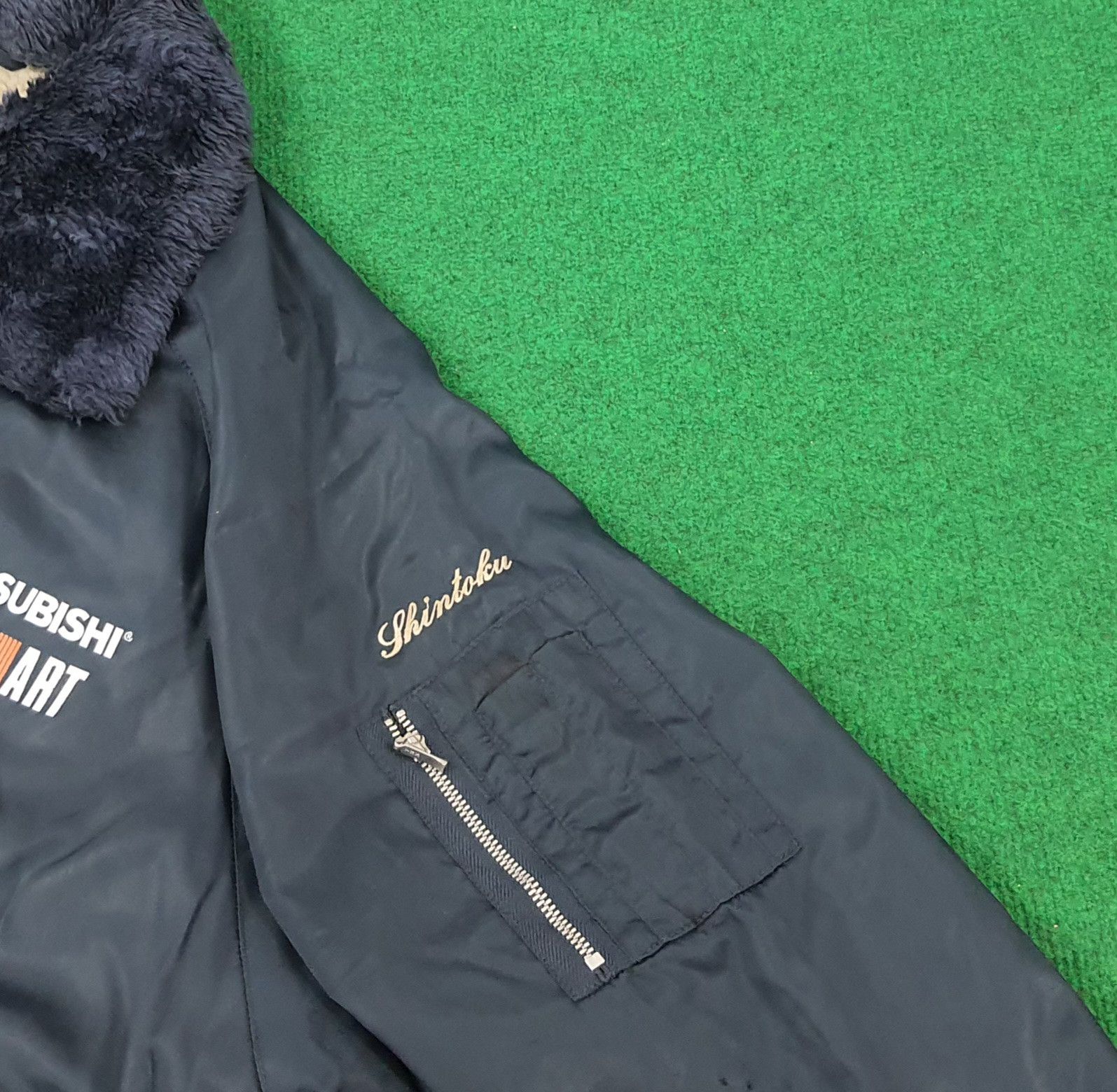 Other Vintage Mitsubishi RalliArt Japan Motorsports Jacket C238N20 Size US L / EU 52-54 / 3 - 3 Thumbnail