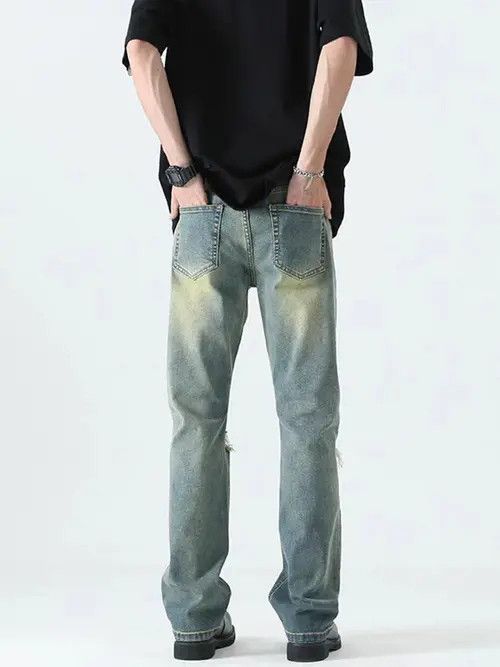 Japanese Brand Kimaya x Iriki Light Blue High Street Vintage Loose Jeans Size US 30 / EU 46 - 3 Thumbnail