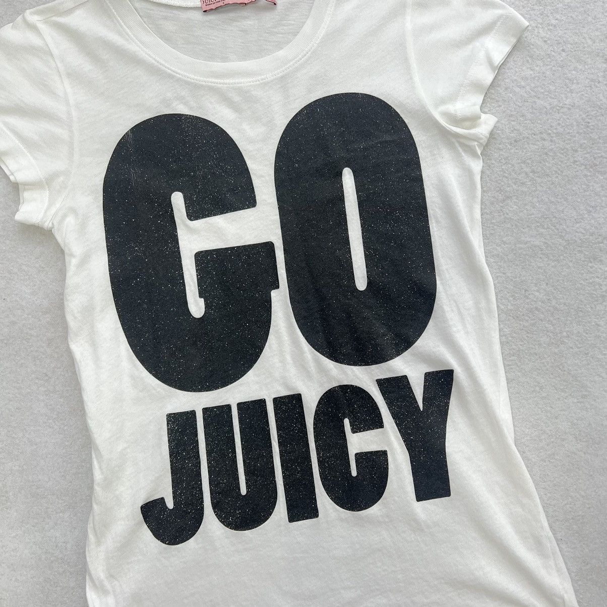 Juicy Couture × Vintage Juicy Couture “ Go Juicy “ Tshirt Size S / US 4 / IT 40 - 2 Thumbnail