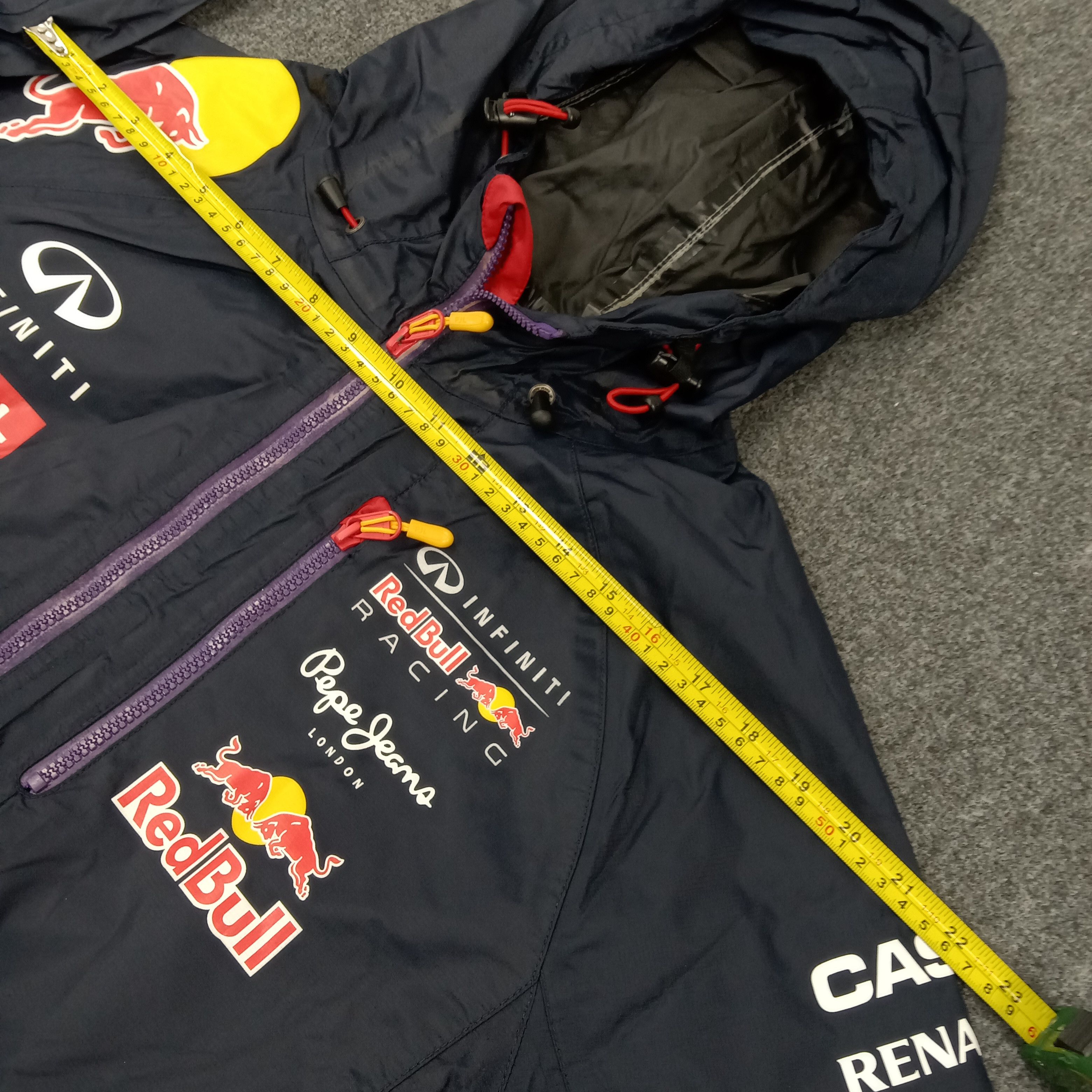Pepe Jeans × Red Bull × Vintage Redbull Racing X Pepe Jeans Outdoor Waterproof Jacket Size US M / EU 48-50 / 2 - 9 Thumbnail