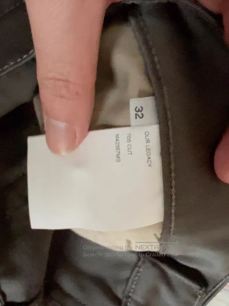 Our Legacy Our Legacy Wool Slacks Size US 32 / EU 48 - 4 Thumbnail