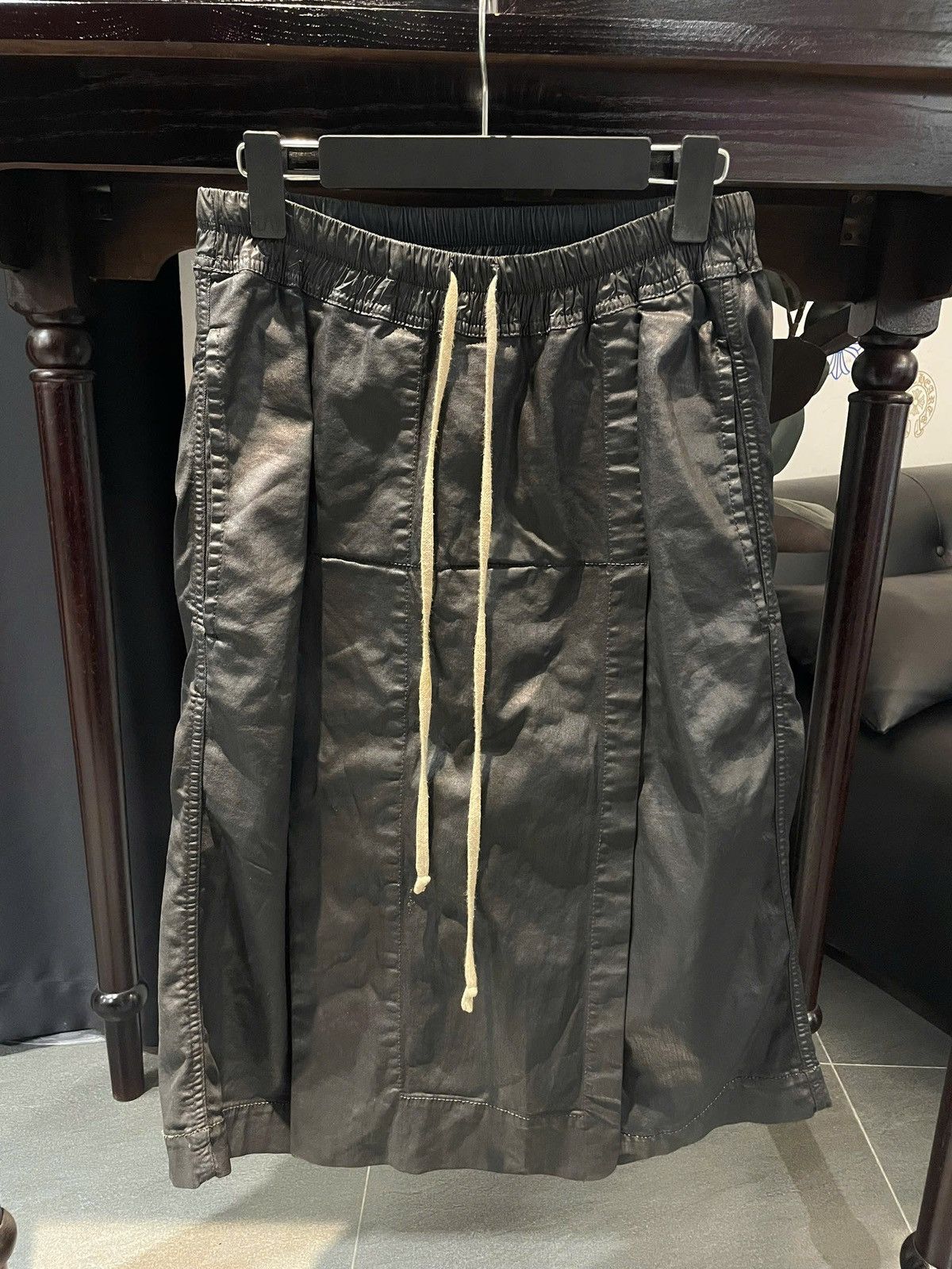 Rick Owens Drkshdw Rick Owens DRKSHDW SS16 Black Pod Short Size US 30 / EU 46 - 1 Thumbnail