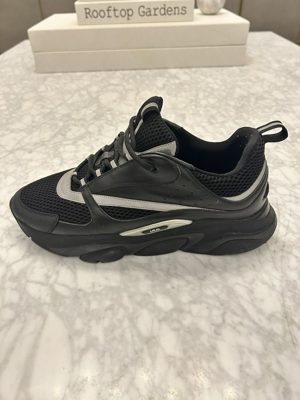 Dior Dior B22 Black Silver Size US 13 / EU 46 - 5 Thumbnail
