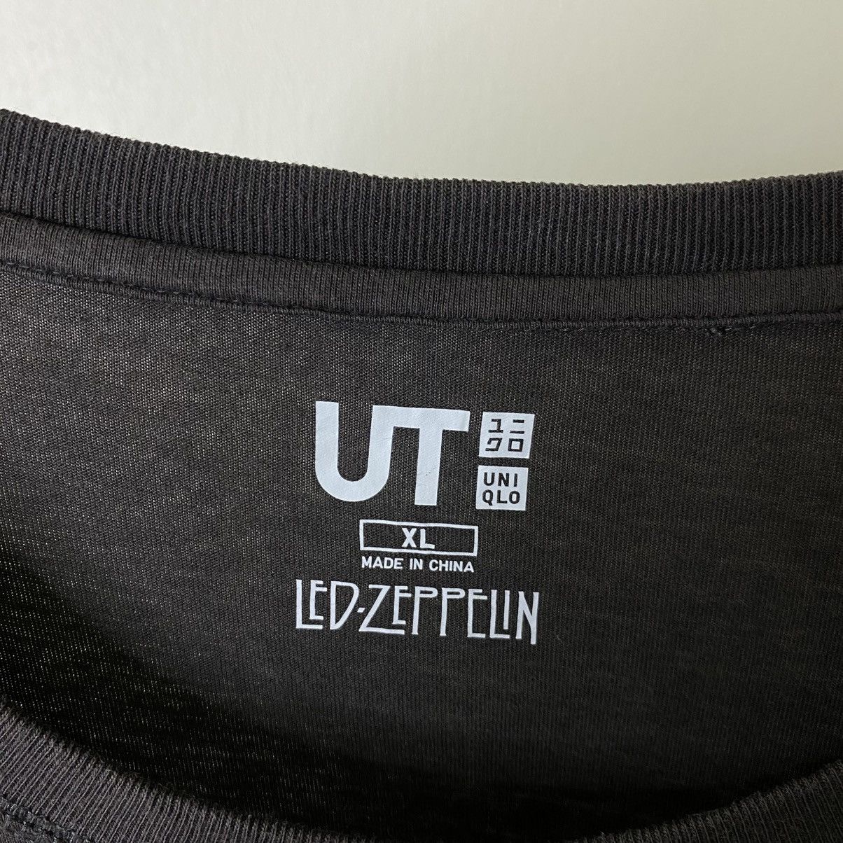 Led Zeppelin Uniqlo UT x Led Z band Collaboration Tee Size US L / EU 52-54 / 3 - 3 Thumbnail