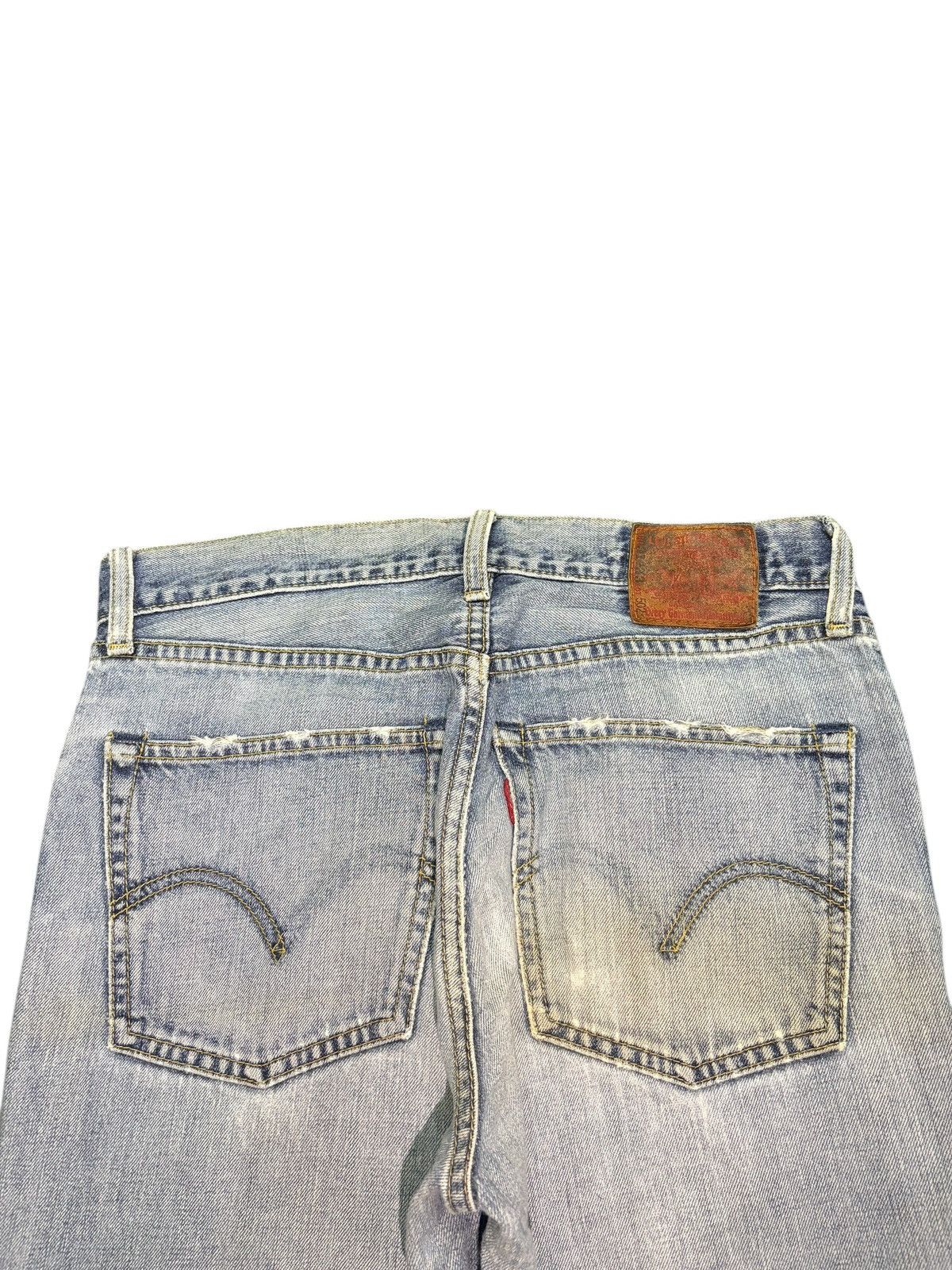 Levi's Vintage 90s Levis 502 Faded Wash Distressed Jeans Size US 30 / EU 46 - 4 Thumbnail