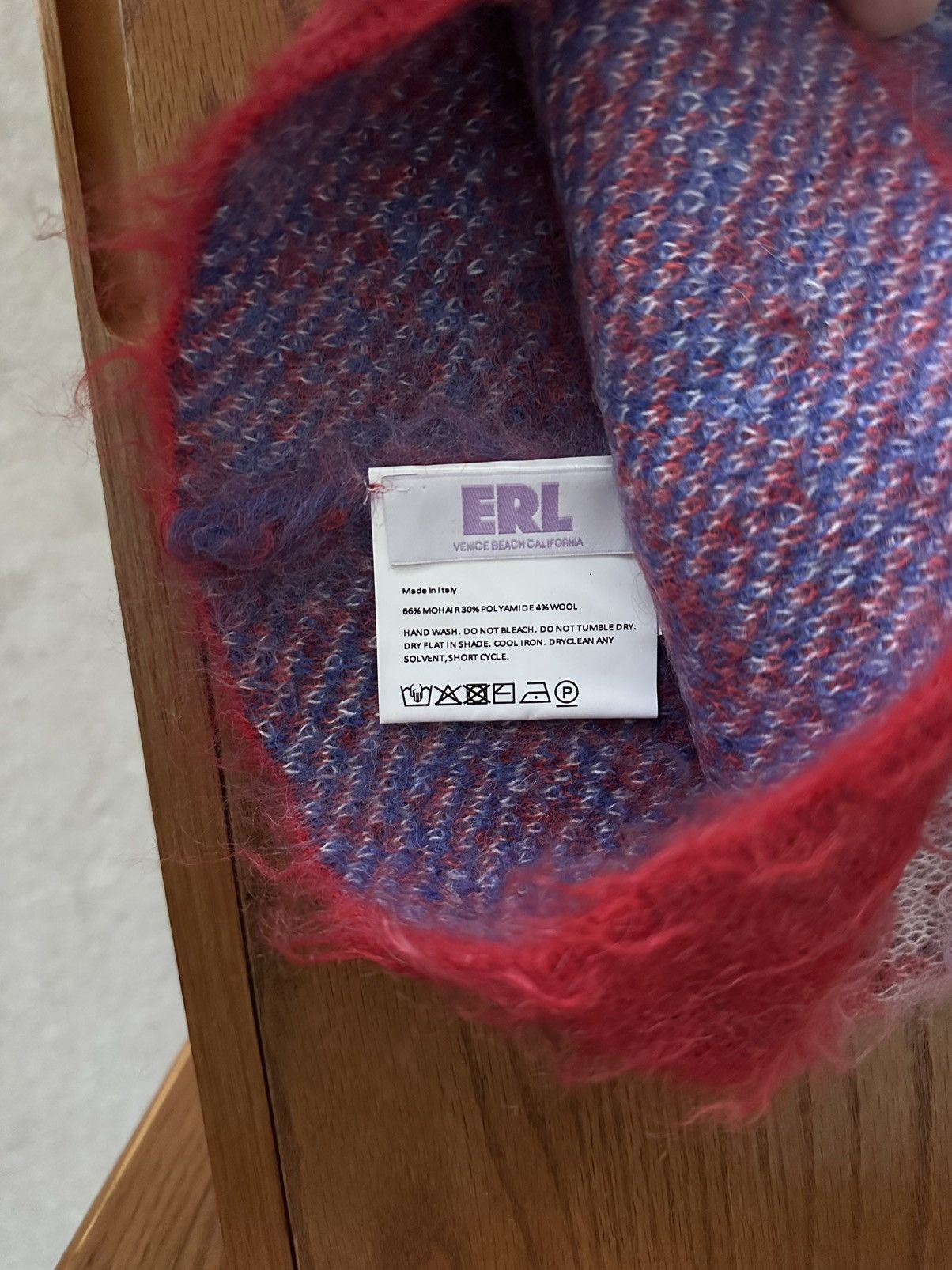 ERL ERL Mohair Gradient Beanie Size ONE SIZE - 3 Thumbnail