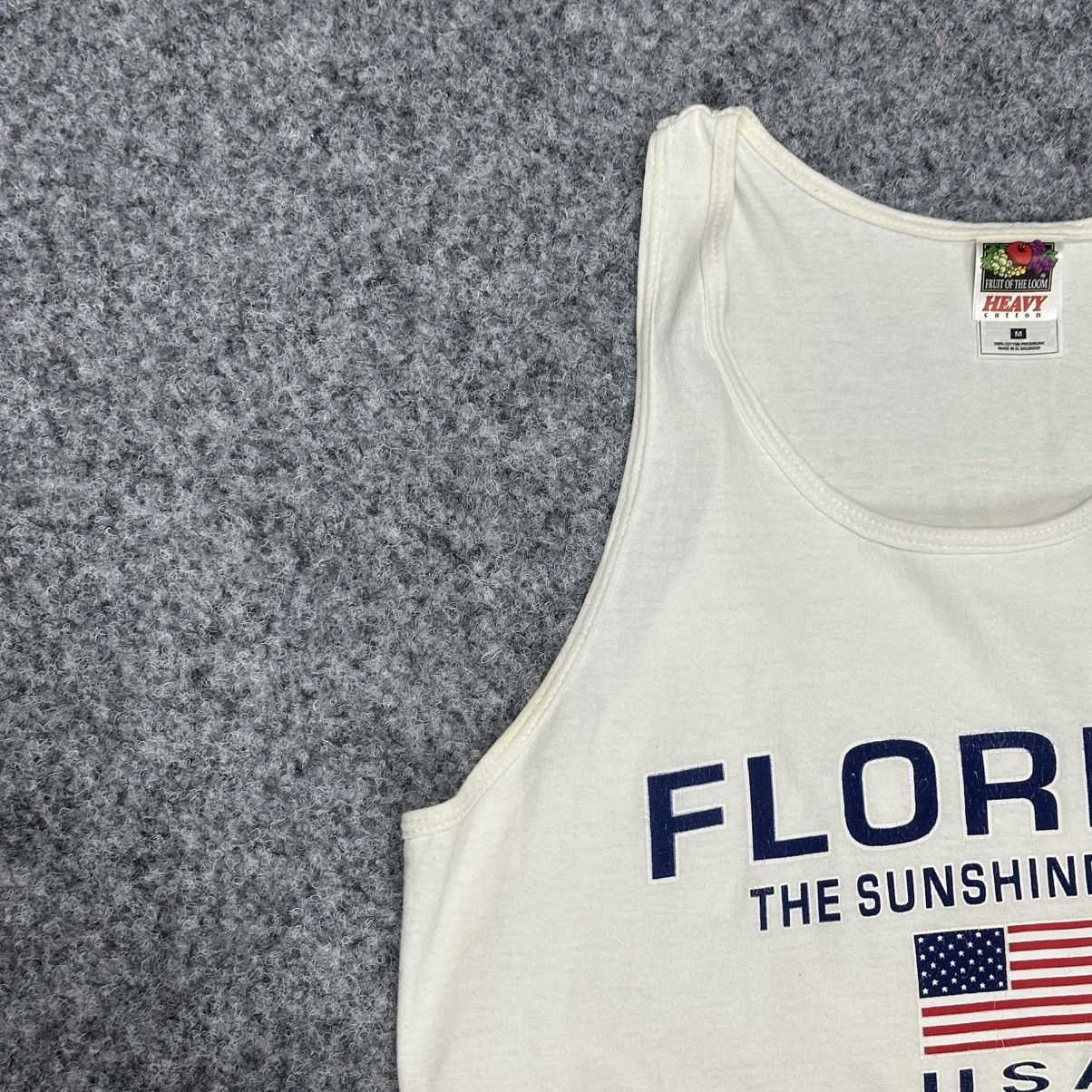 Fruit Of The Loom VTG Man Adult Florida Fruit Of The Loom Tank Top Size M Size US M / EU 48-50 / 2 - 3 Thumbnail