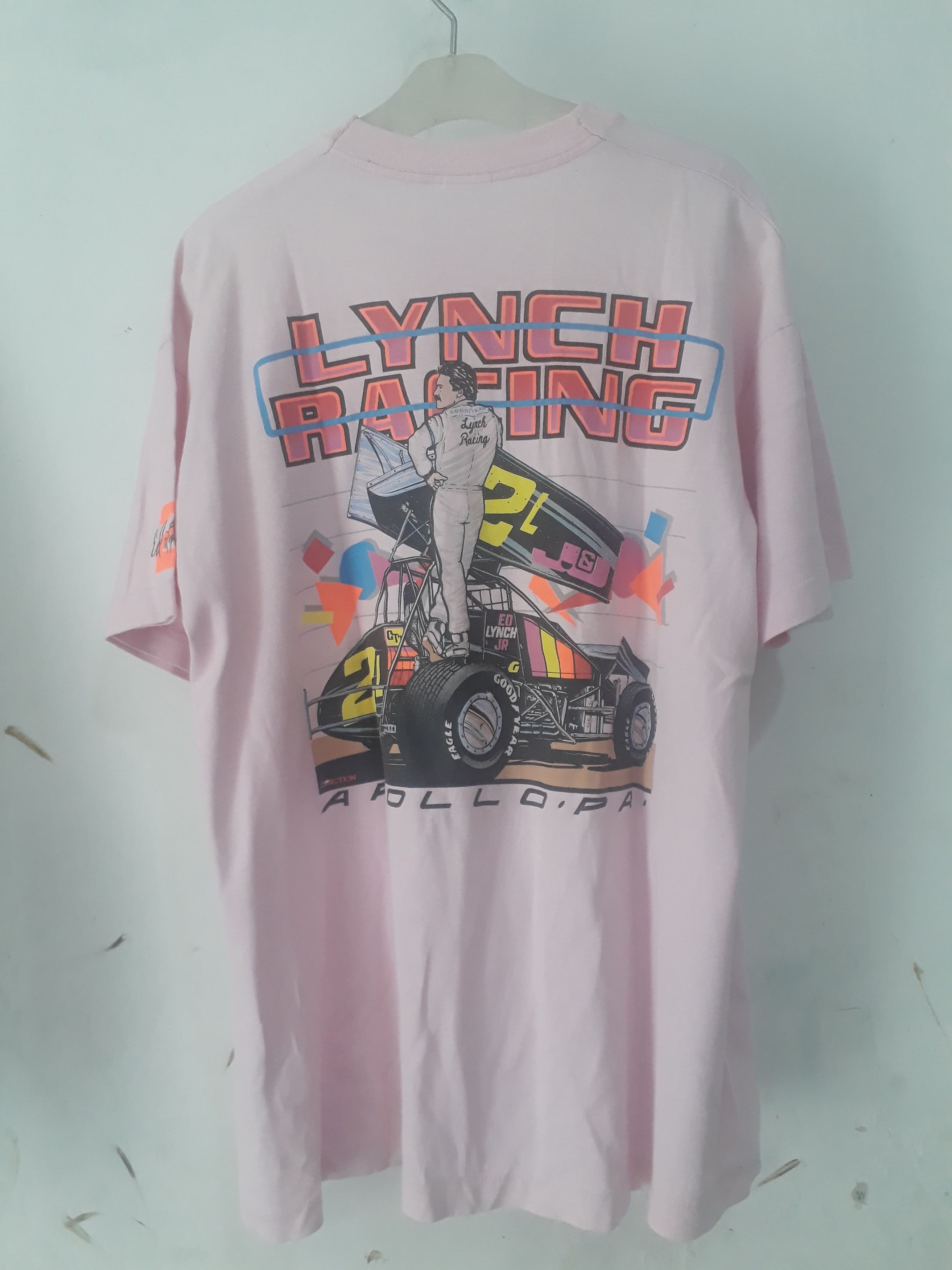 Vintage Vintage Ed Lynch JR Speed Racing Size US XL / EU 56 / 4 - 2 Thumbnail