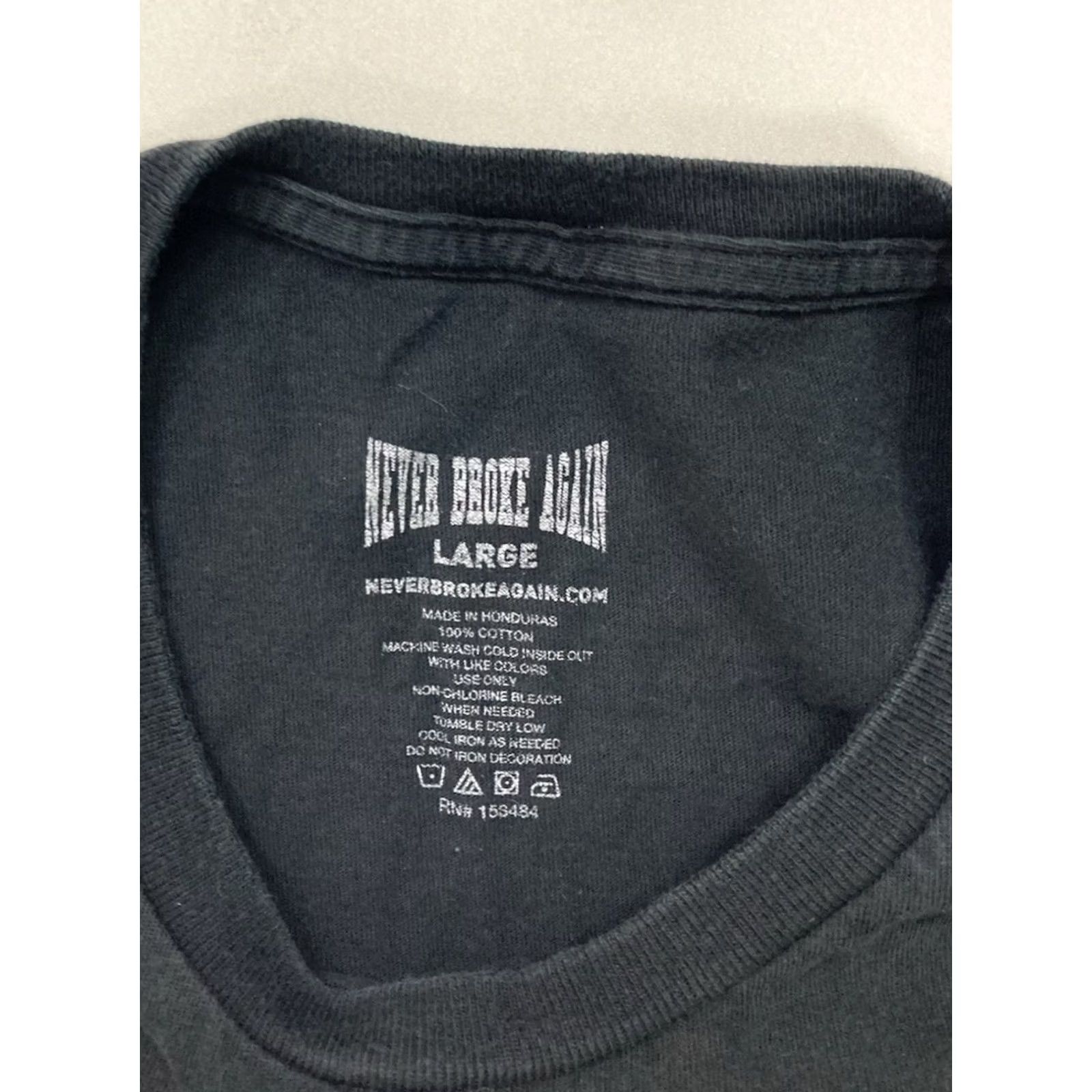 Vintage YoungBoy Never Broke Again T-shirt Men Large Black Graphic Music Size US L / EU 52-54 / 3 - 4 Thumbnail