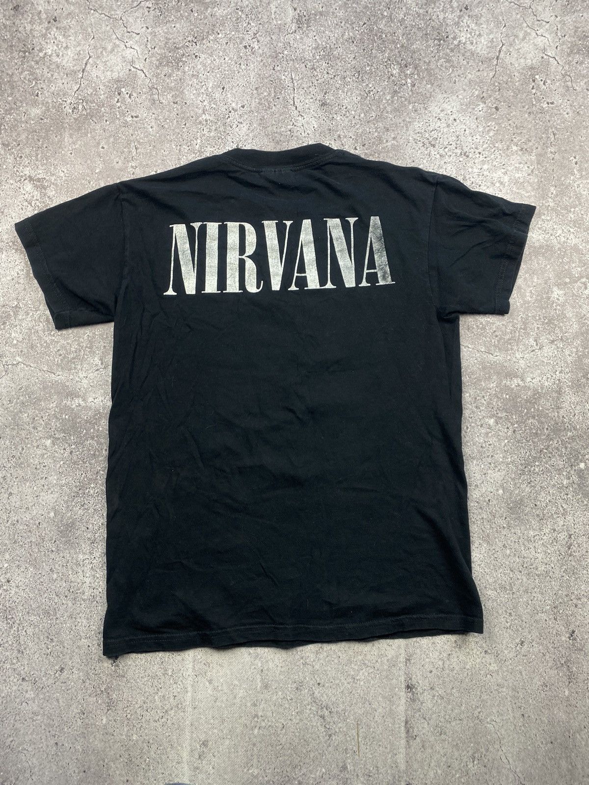 Nirvana Vintage Kurt Cobain 1967-1994 Nirvana Black Band Tee Size US S / EU 44-46 / 1 - 1 Thumbnail