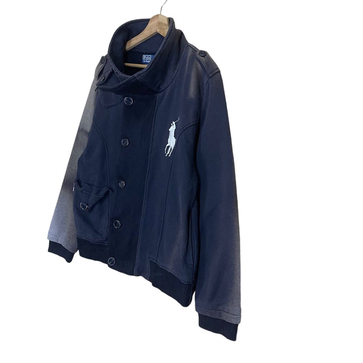 Polo Ralph Lauren × Ralph Lauren × Vintage RIOT💥Vintage 90s Polo Ralph Lauren Sun Faded Button Jacket Size US M / EU 48-50 / 2 - 3 Thumbnail