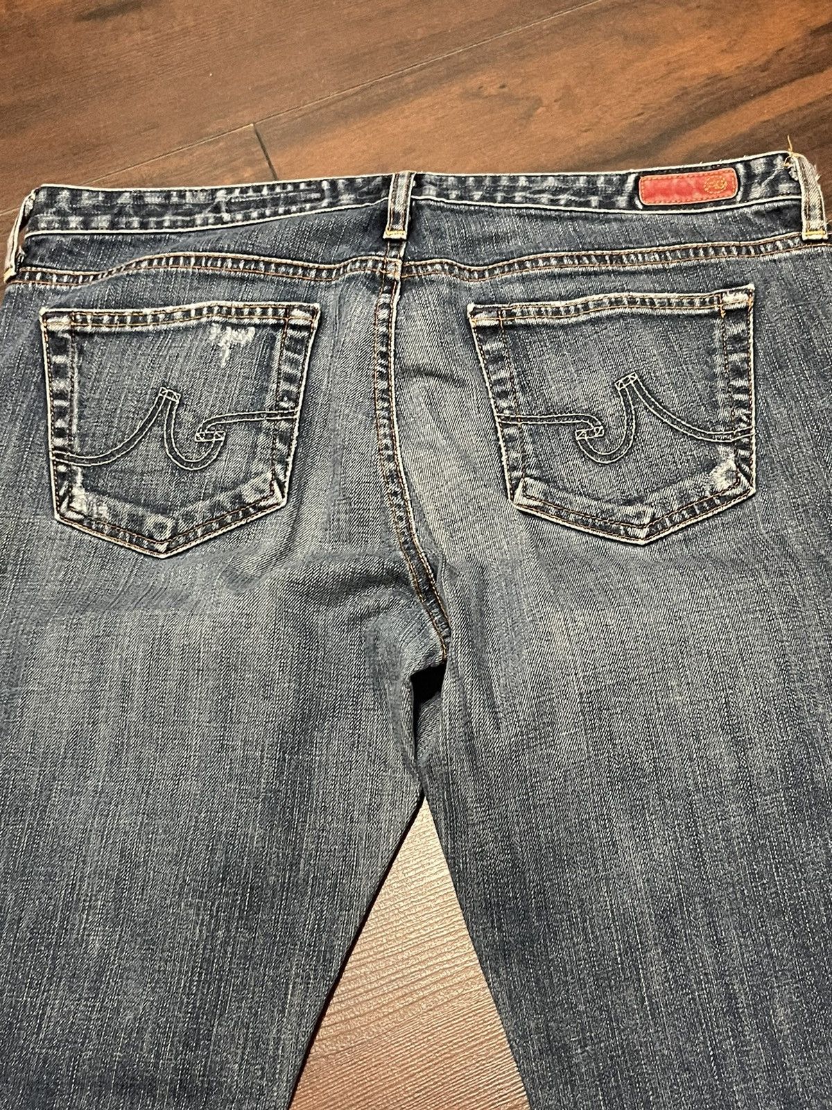 AG Adriano Goldschmied Vintage Adriano Goldschmied Flare Jeans Woman’s USA Made Size 36" / US 14 / IT 50 - 5 Thumbnail