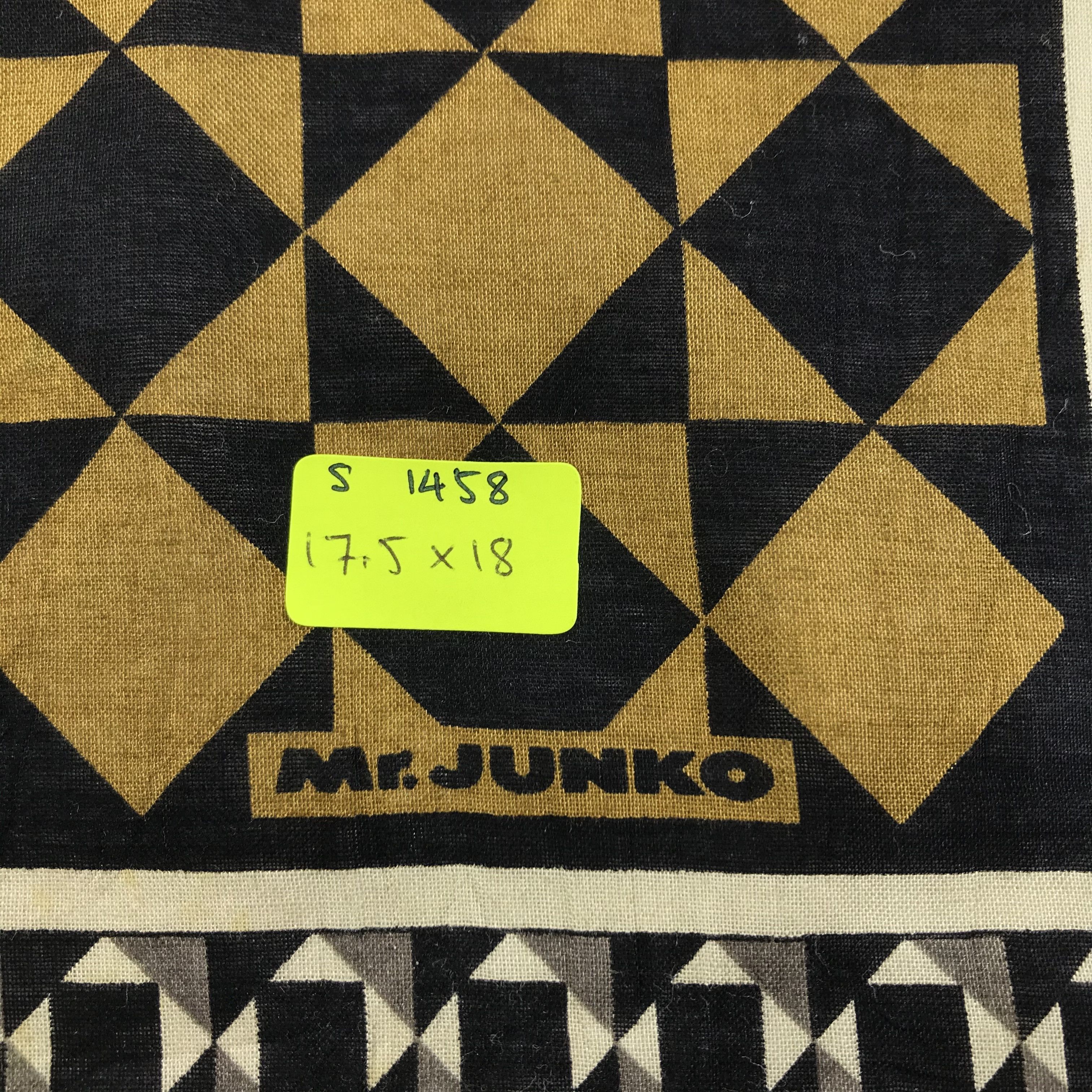 Mr. Junko × Vintage Mr. Junko Bandana / Handkerchief / Neckerchief - S1458 Size ONE SIZE - 5 Thumbnail