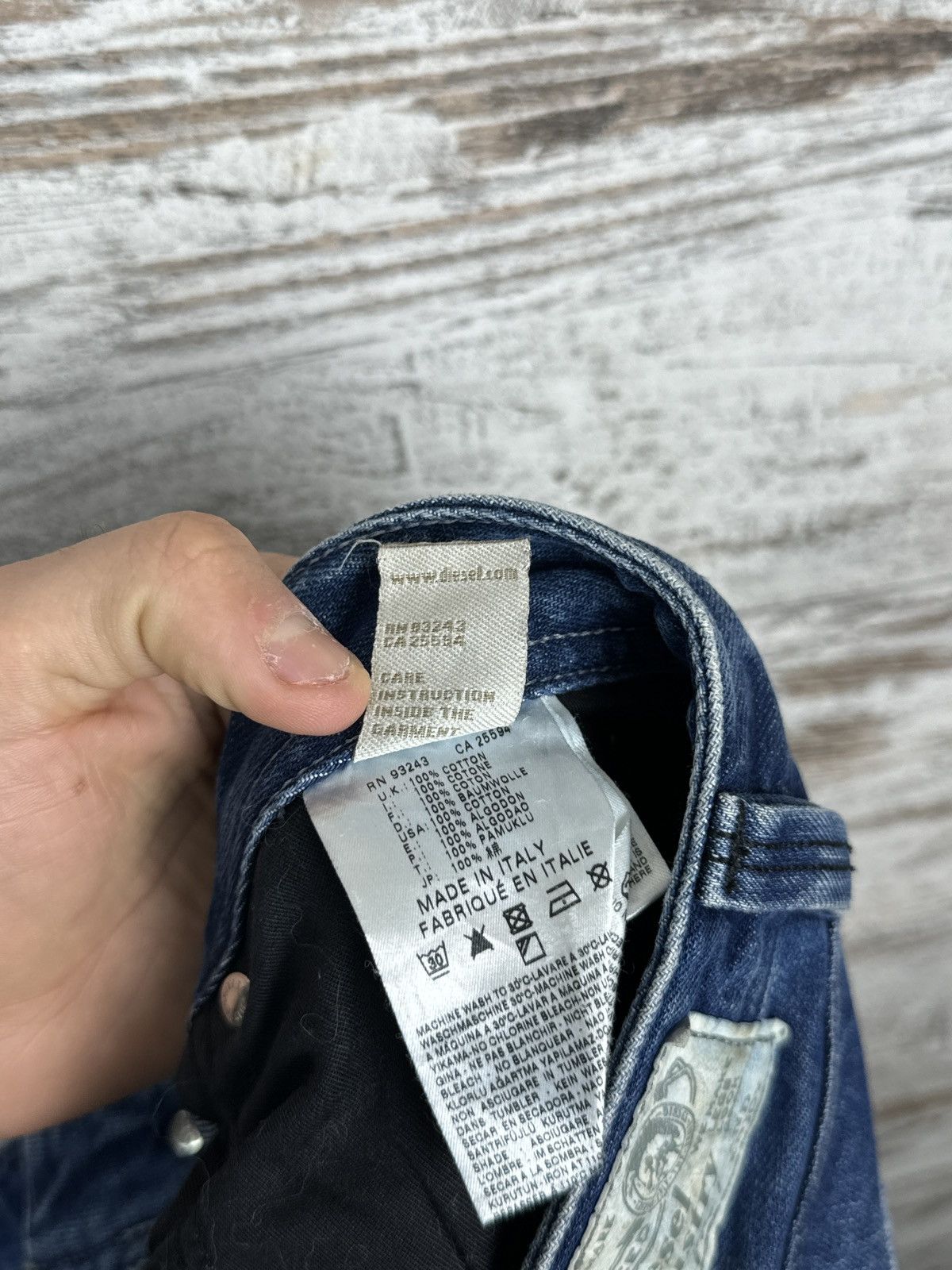 Diesel Mens Vintage Diesel baggy jeans y2k opium pants streetwear Size US 32 / EU 48 - 16 Thumbnail