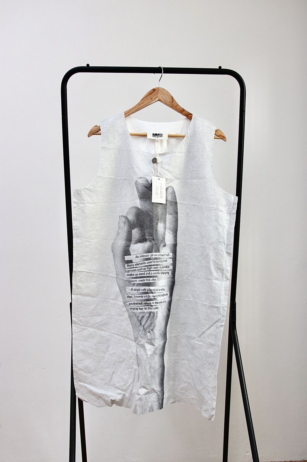 Maison Margiela MM6 Maison Margiela paper-texture dress Rare Piece Size M / US 6-8 / IT 42-44 - 1 Thumbnail