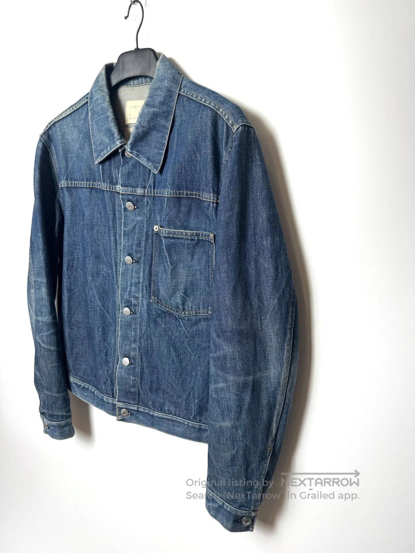 Helmut Lang Helmut Lang 1998 Single Pocket Denim Jacket. Size US M / EU 48-50 / 2 - 2 Thumbnail