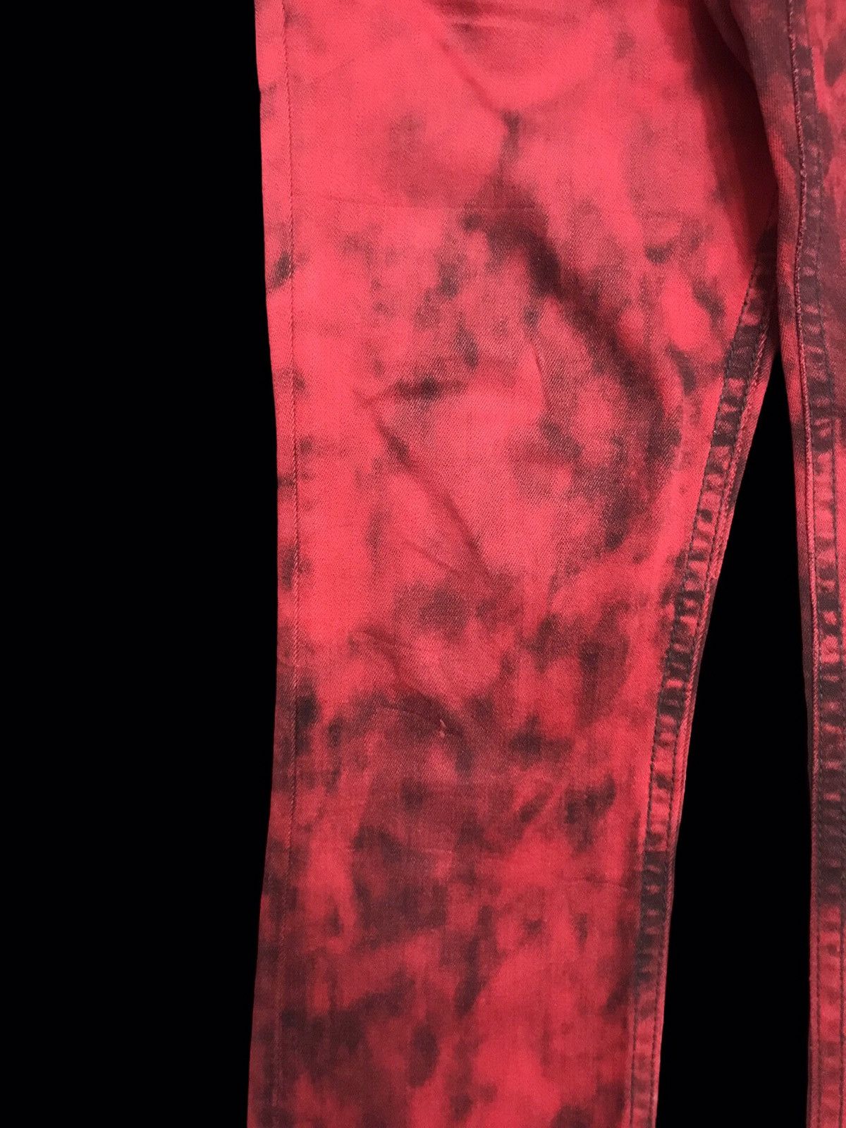 Japanese Brand 💥EMO/GOTHIC STYLE💥Xfrm Sick Design Skinny Soft Denim F245 Size US 29 - 7 Thumbnail