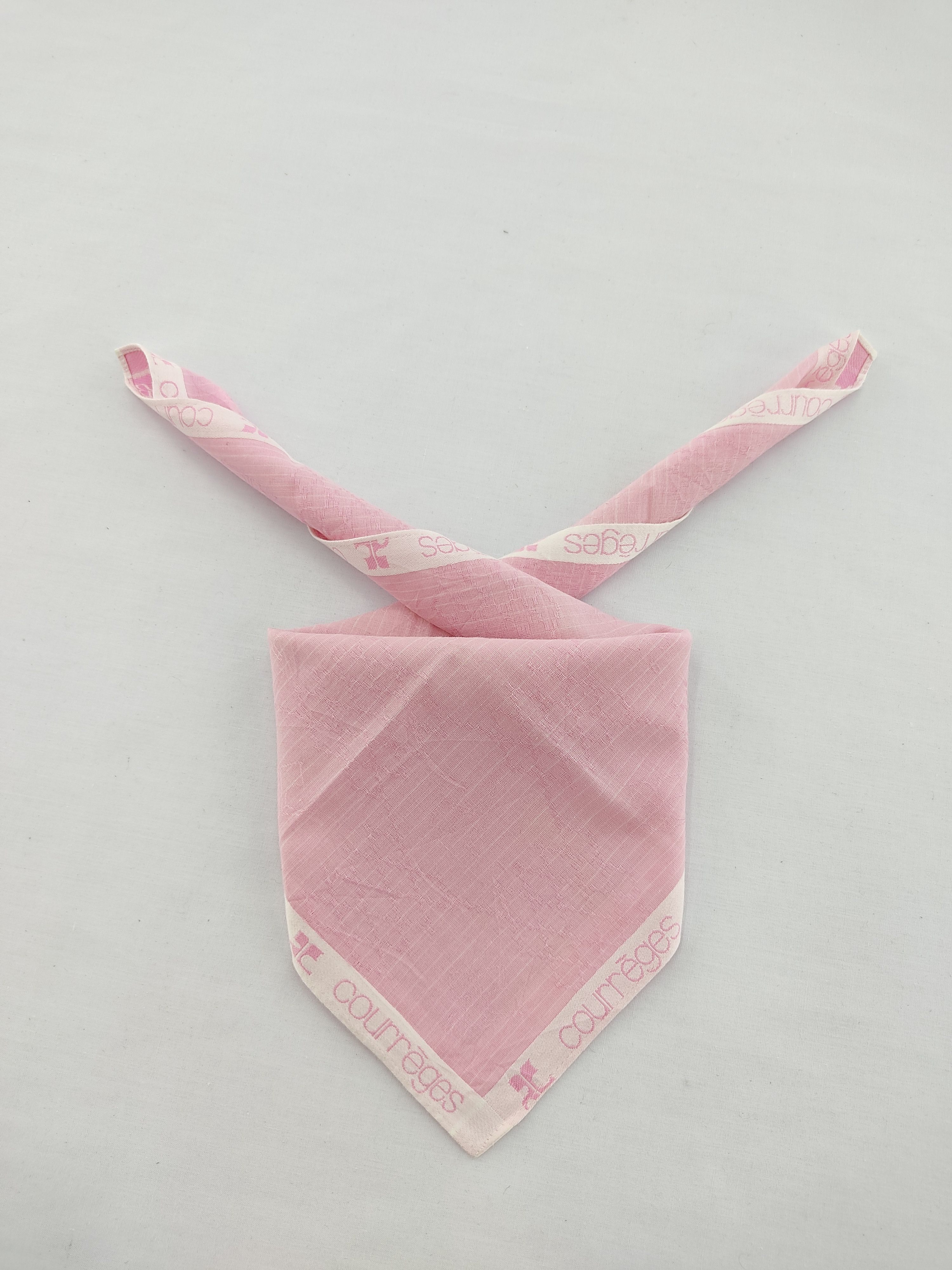Courreges × Vintage Courreges Handkerchief / Neckwear / Bandana Size ONE SIZE - 1 Thumbnail