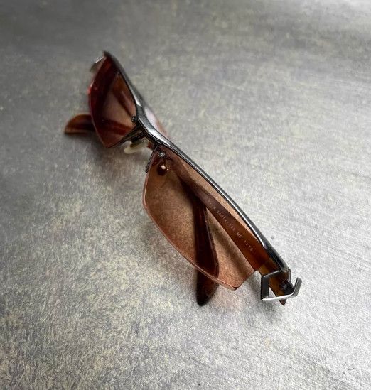 Masaki Matsushima Masaki Matsushima Early Half-Rim Sunglasses Size ONE SIZE - 2 Thumbnail