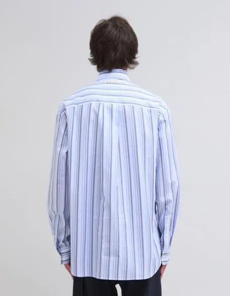 Marni o1w1db11025 Shirt in Blue Size US M / EU 48-50 / 2 - 2 Thumbnail