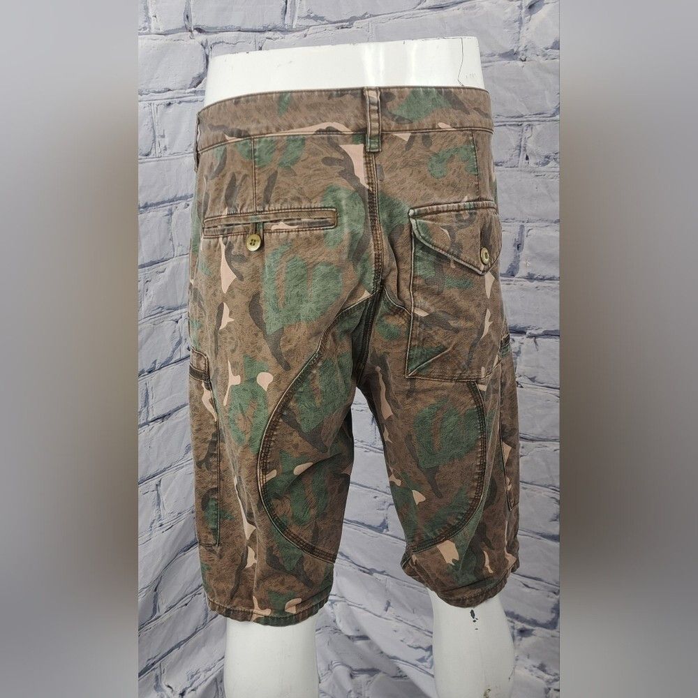 French Connection French Connection FCUK Men's Cargo Jean Shorts Vintage Y2K Size US 32 / EU 48 - 9 Thumbnail