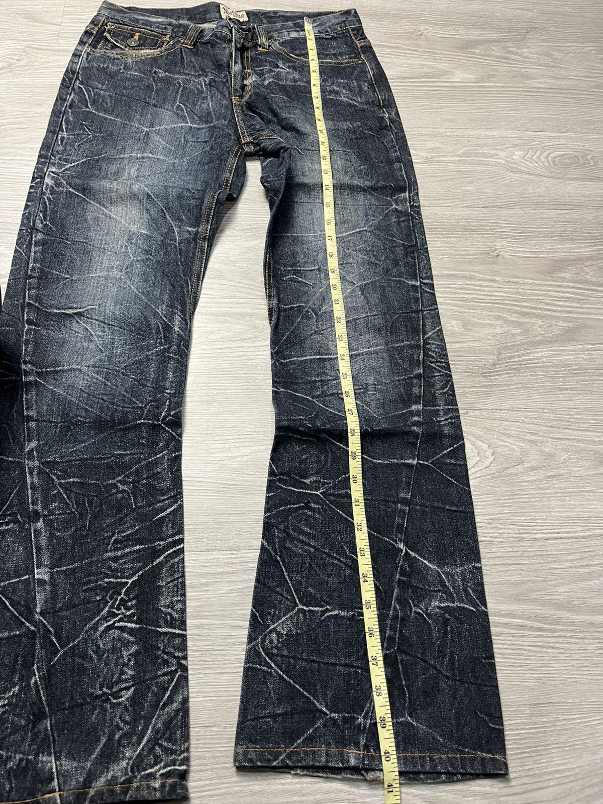 Hysteric Glamour Y2k Nylaus ifsixwasnine Faded Bootcut Denim Pants Size US 32 / EU 48 - 13 Thumbnail