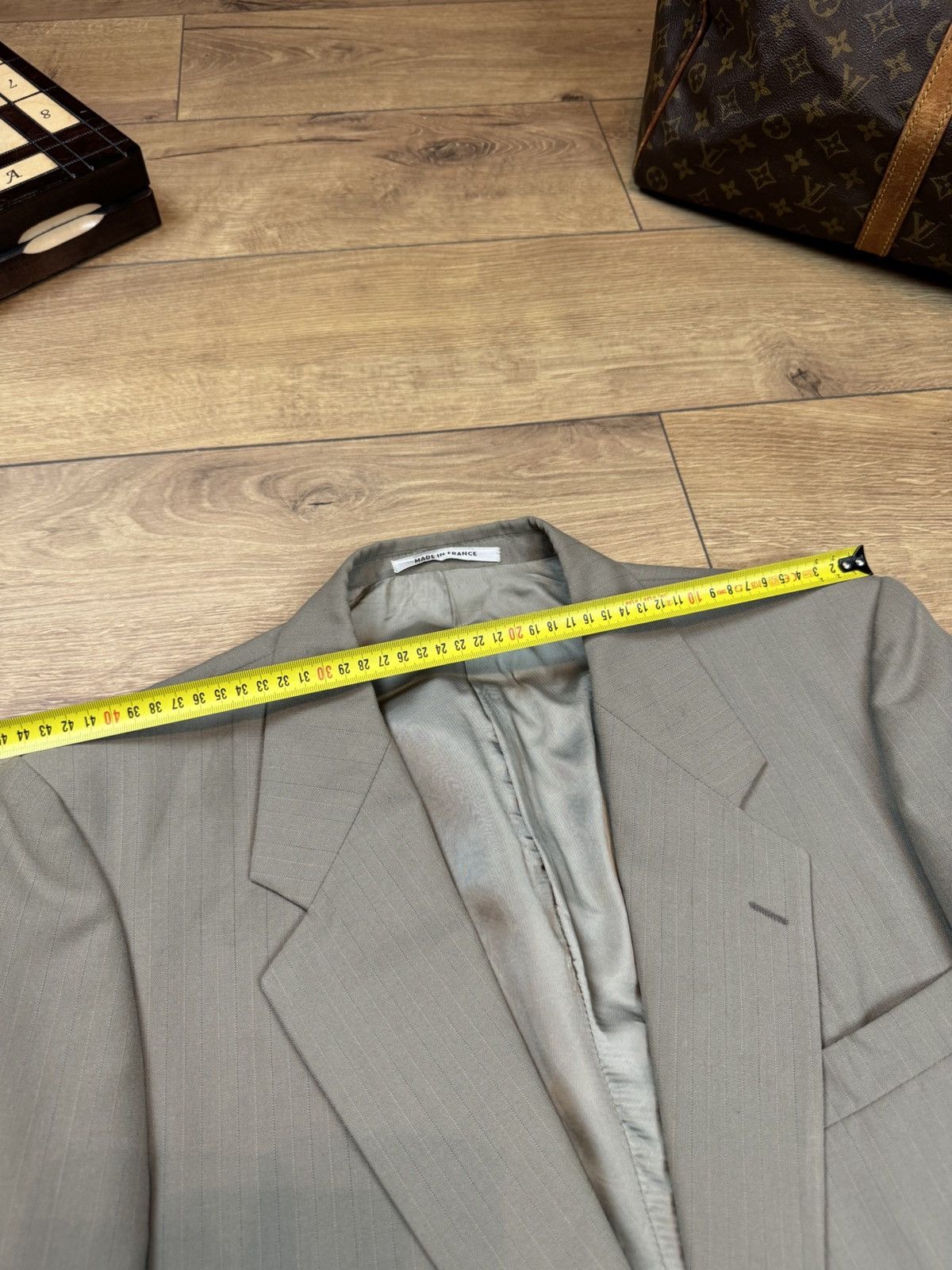Yves Saint Laurent Vintage wool blazer Yves Saint Laurent original luxury item Size 48L - 7 Thumbnail