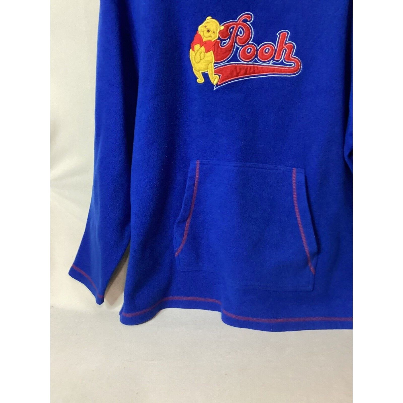 Disney Vintage Disney Winnie The Pooh Fleece Hooded Sweatshirt XL Size XL / US 12-14 / IT 48-50 - 3 Thumbnail